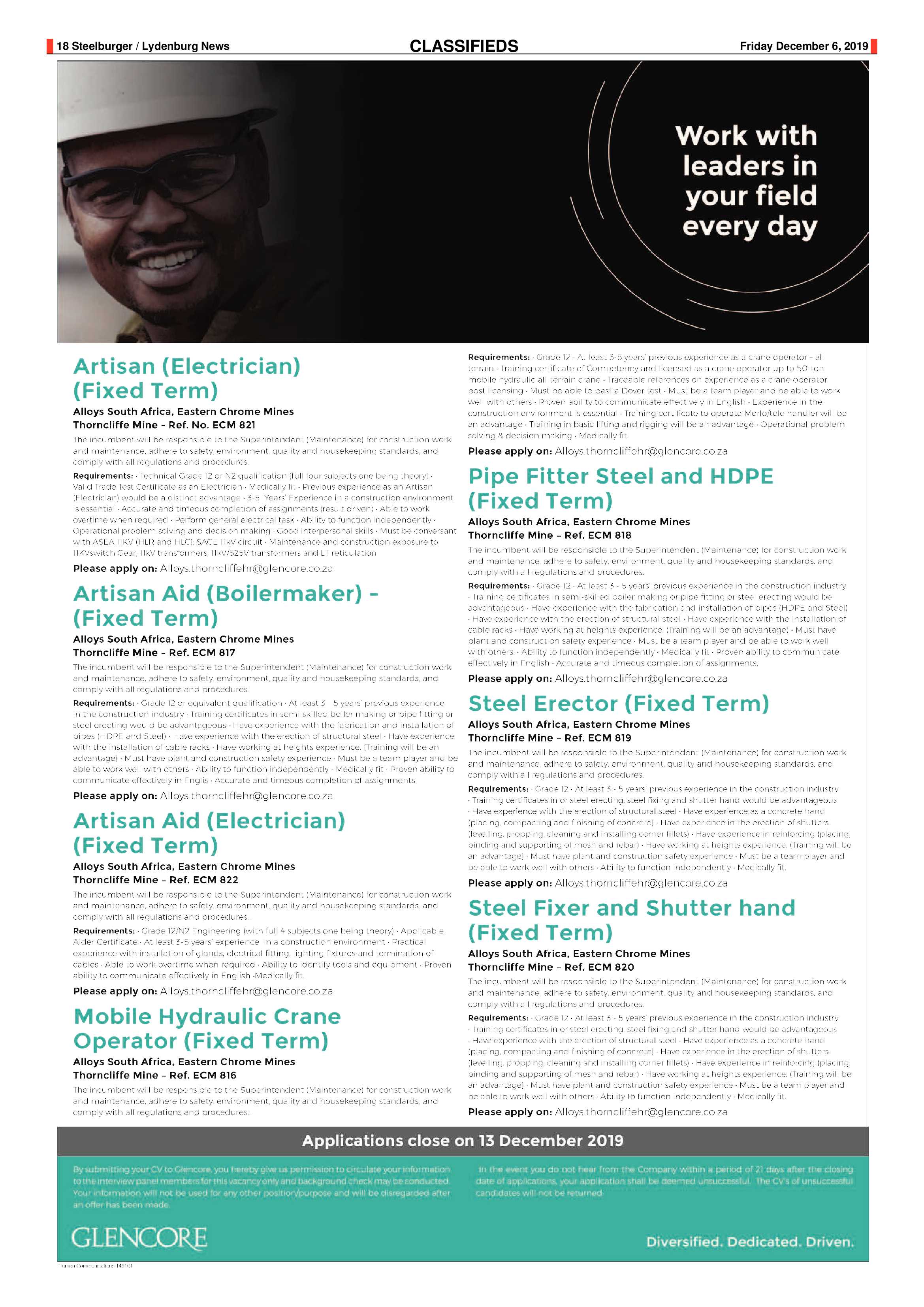 Steelburger News 6 December 2019 page 18