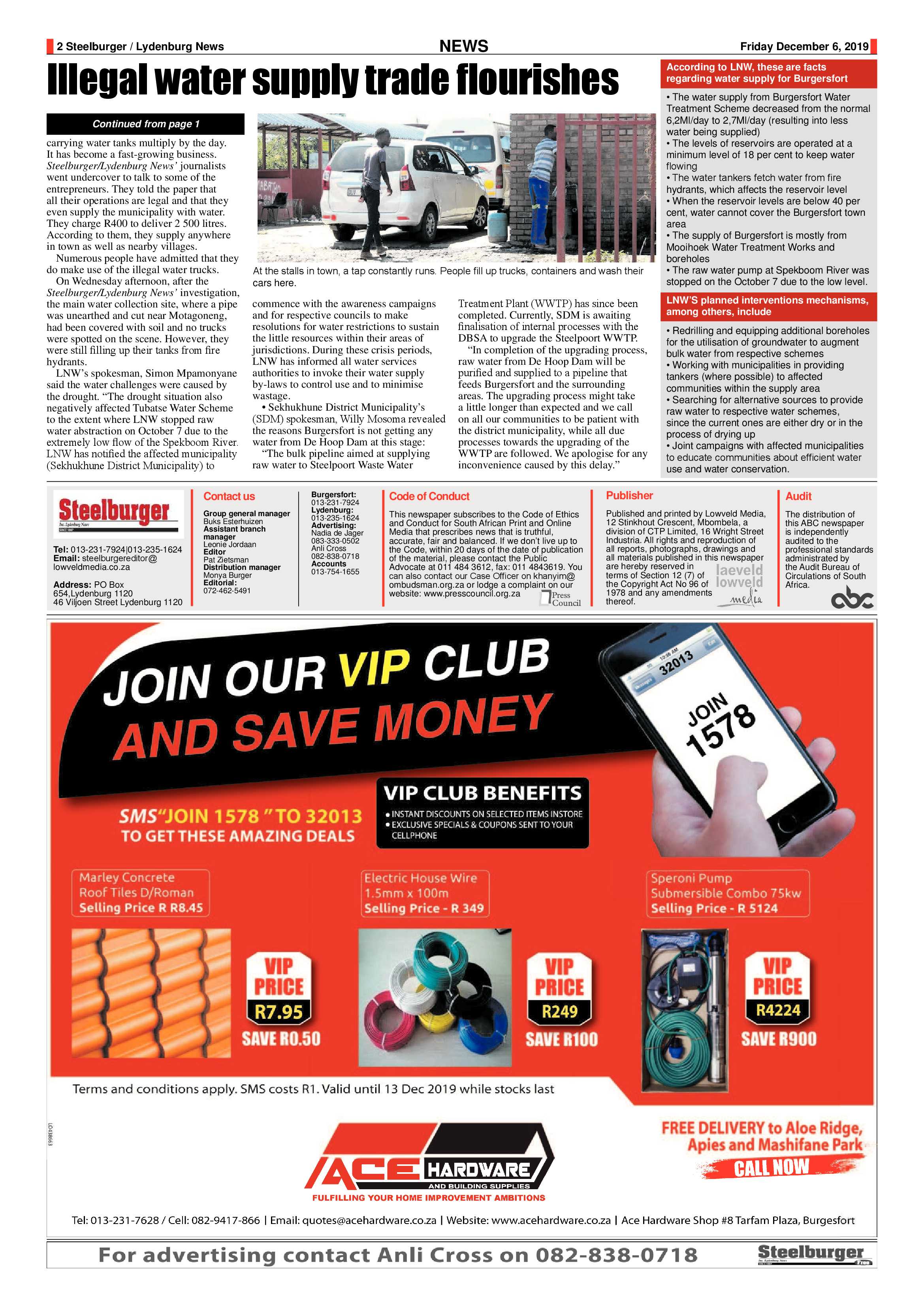 Steelburger News 6 December 2019 page 2
