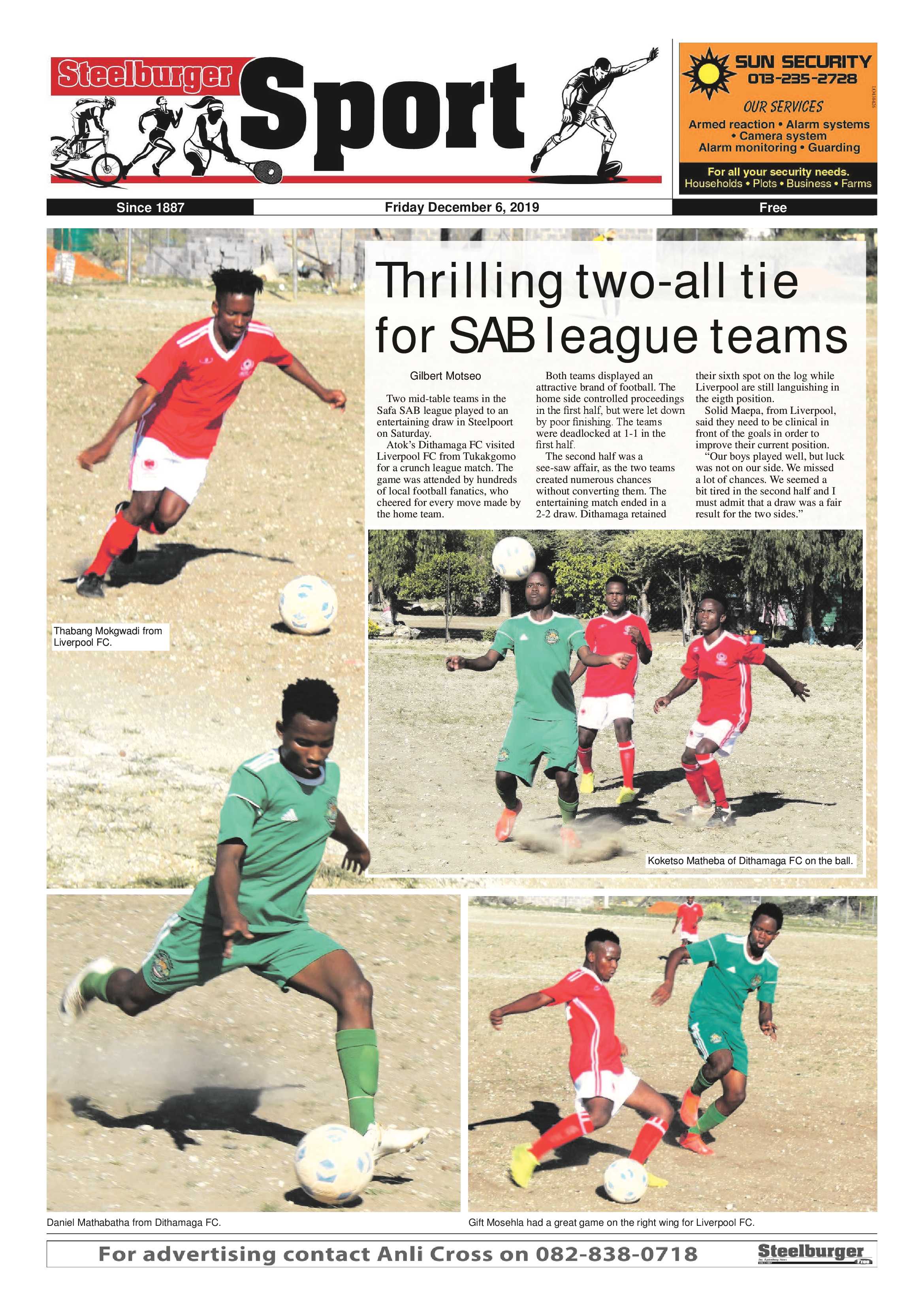 Steelburger News 6 December 2019 page 20