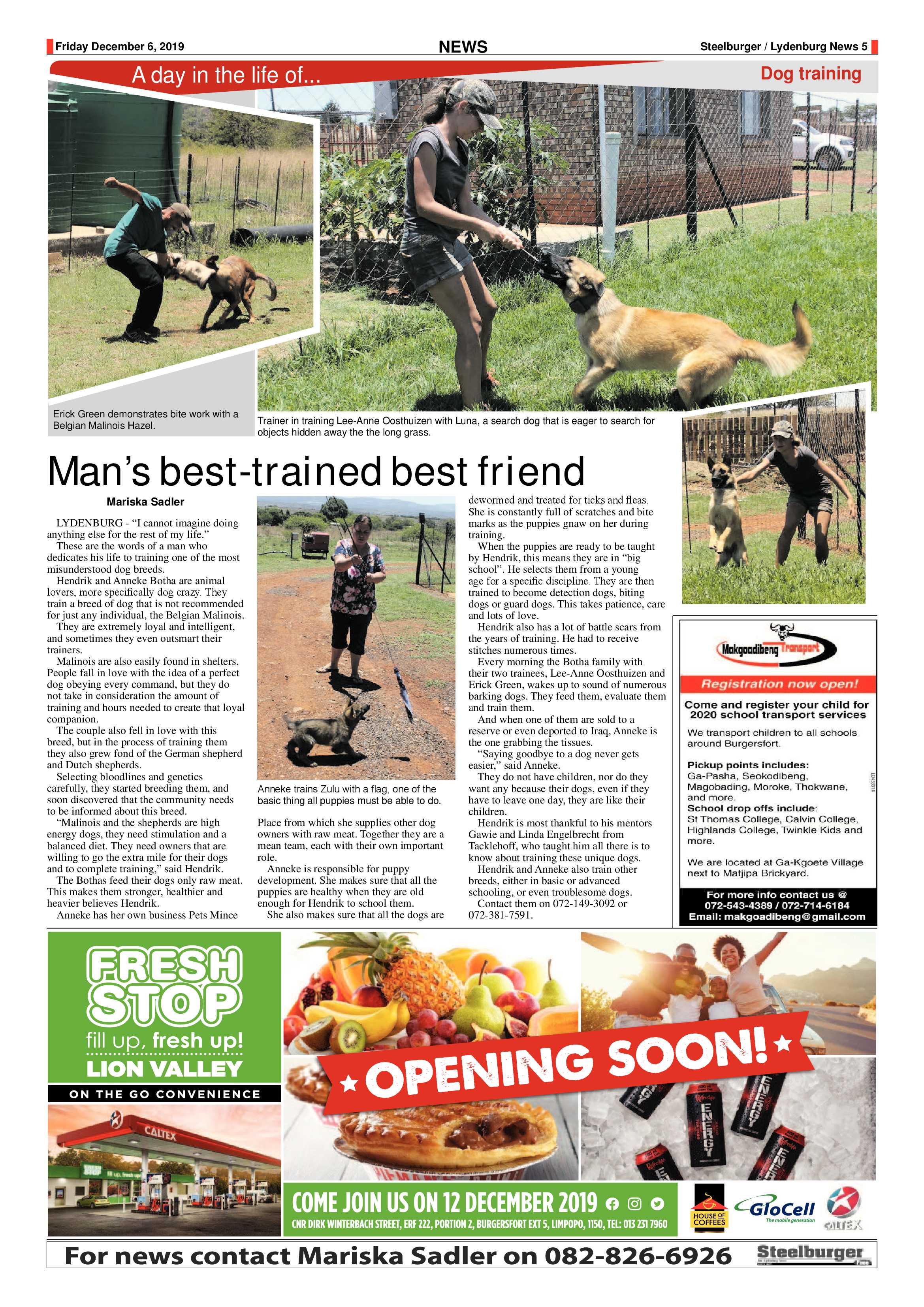 Steelburger News 6 December 2019 page 5