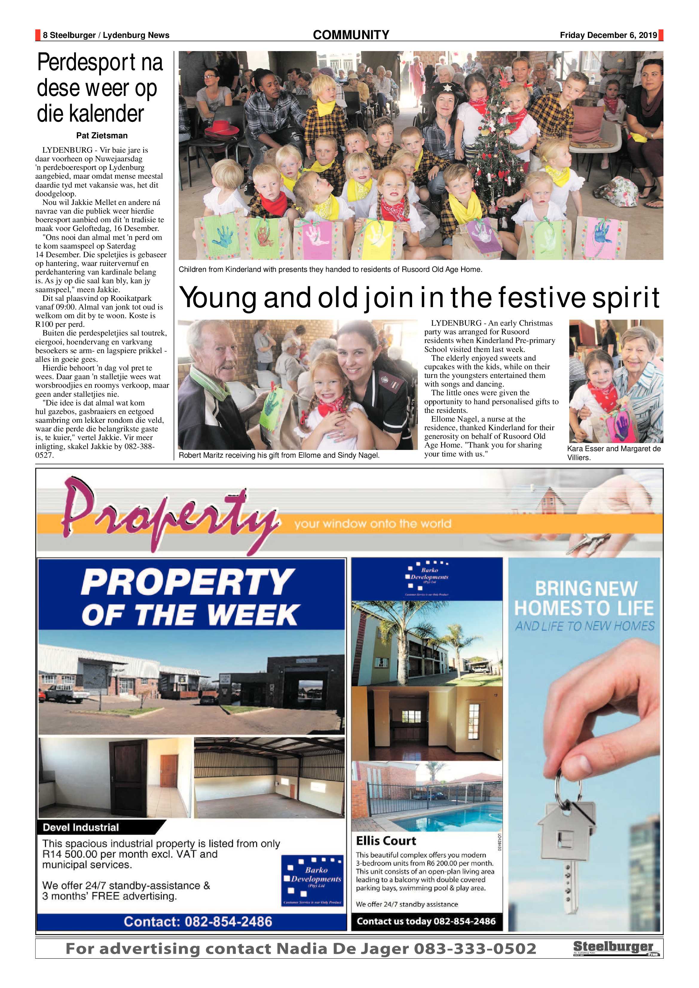 Steelburger News 6 December 2019 page 8