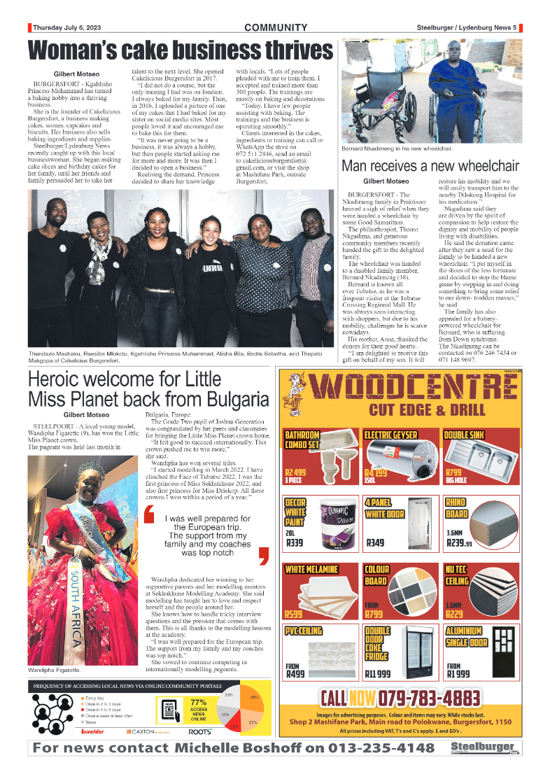 Steelburger news 6 July 2023 page 5