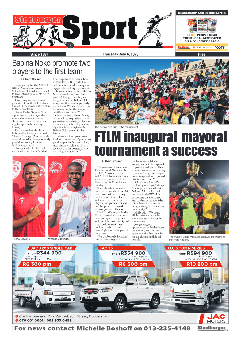 Steelburger news 6 July 2023 page 8