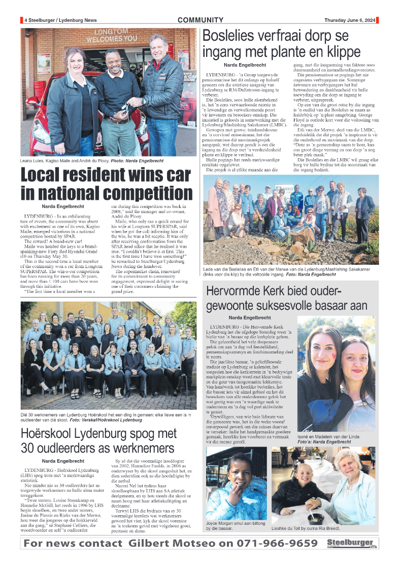 Steelburger News 6 June 2024 page 4