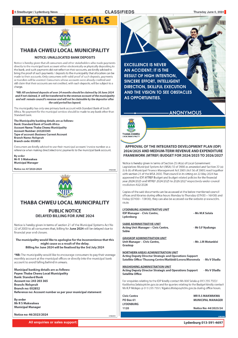 Steelburger News 6 June 2024 page 6