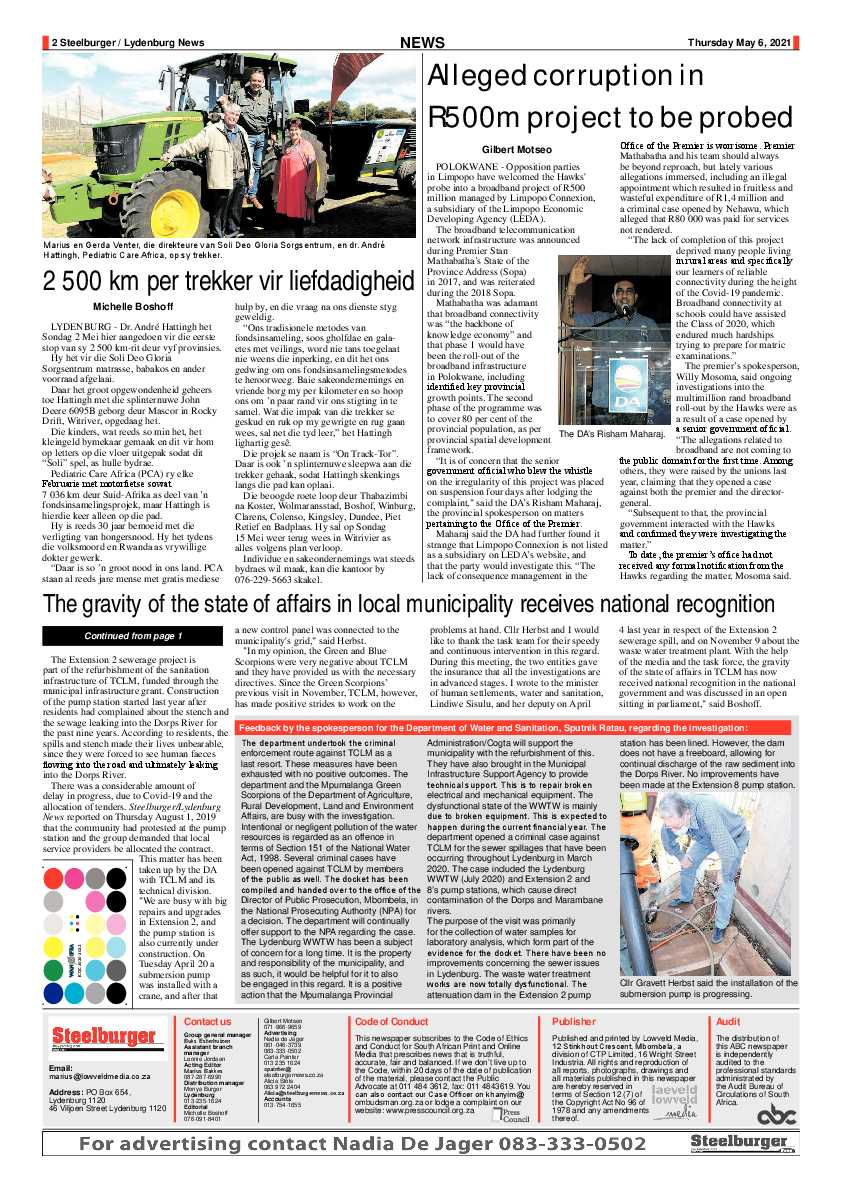 Steelburger News 6 May 2021 page 2