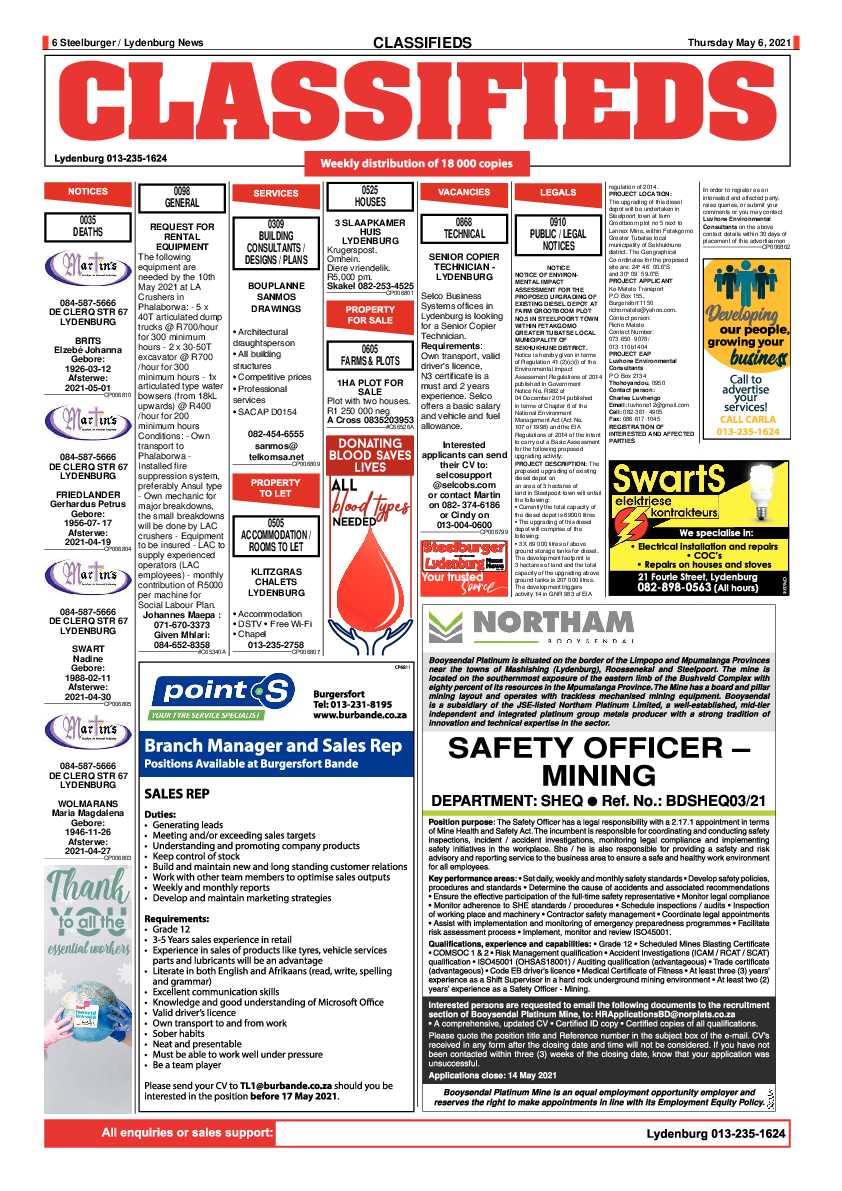 Steelburger News 6 May 2021 page 6