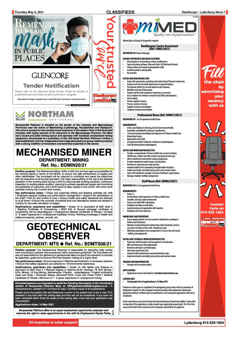 Steelburger News 6 May 2021 page 7