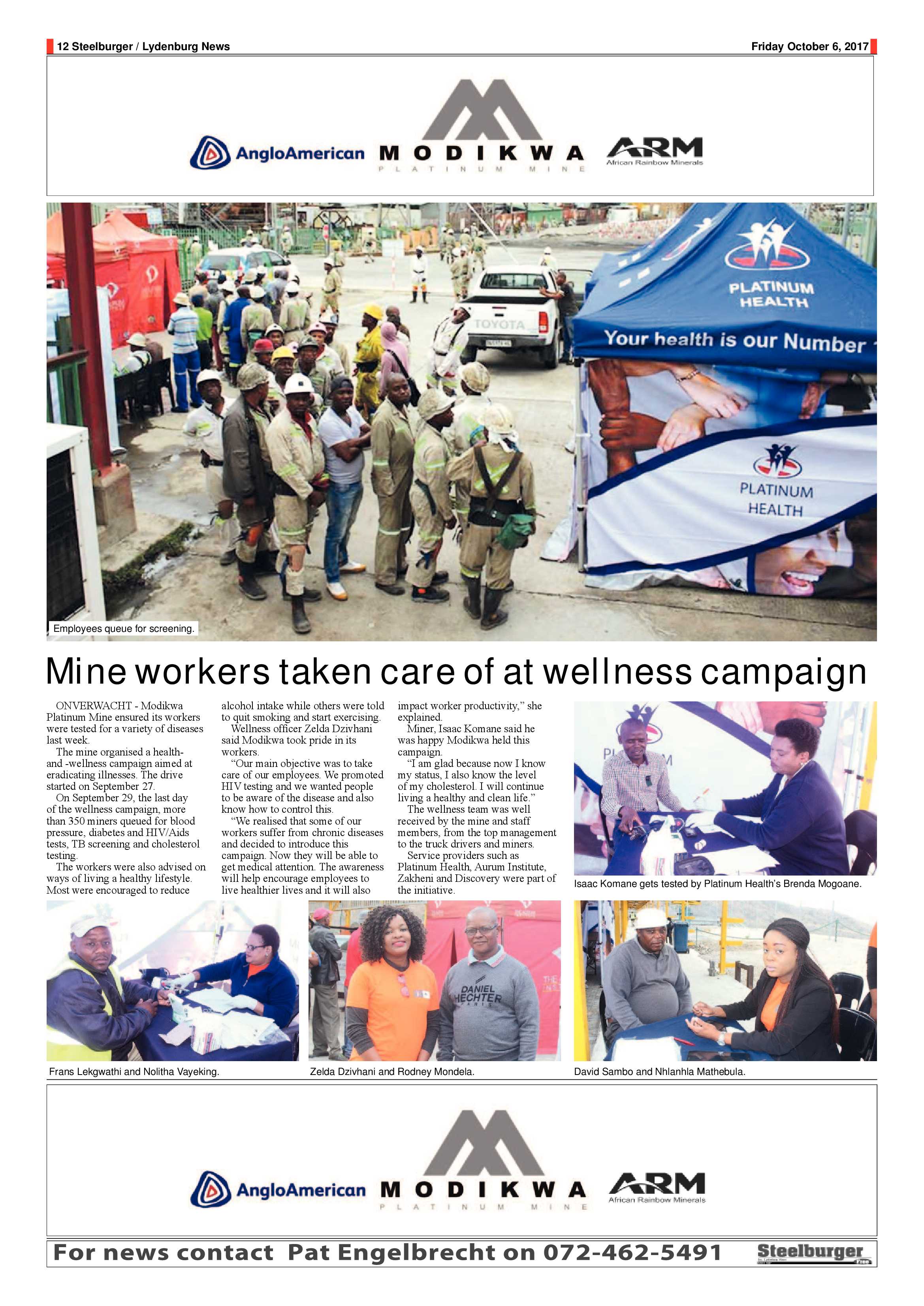 Steelburger News 6 October 2017 page 12