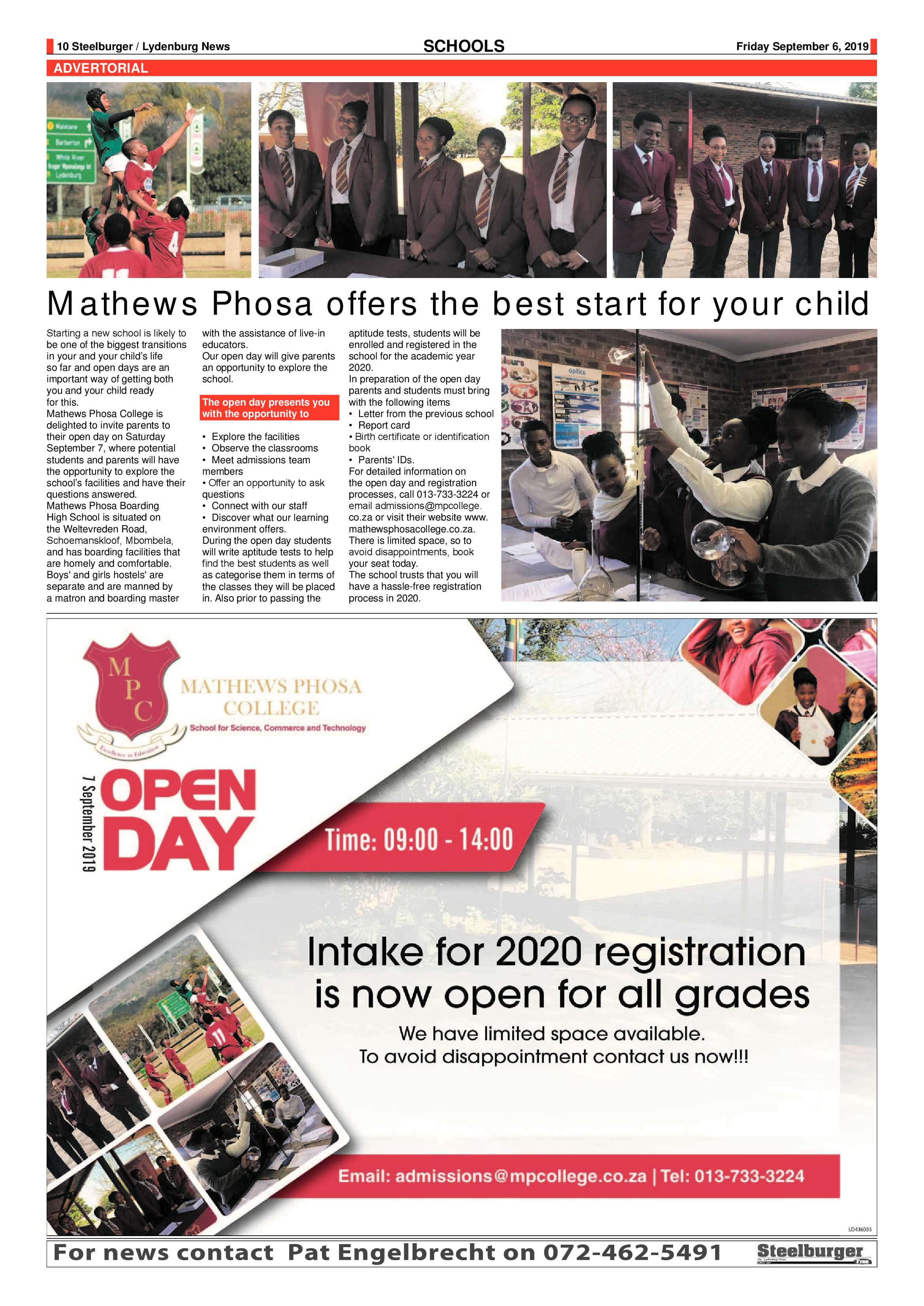 Steelburger News 6 September 2019 page 10