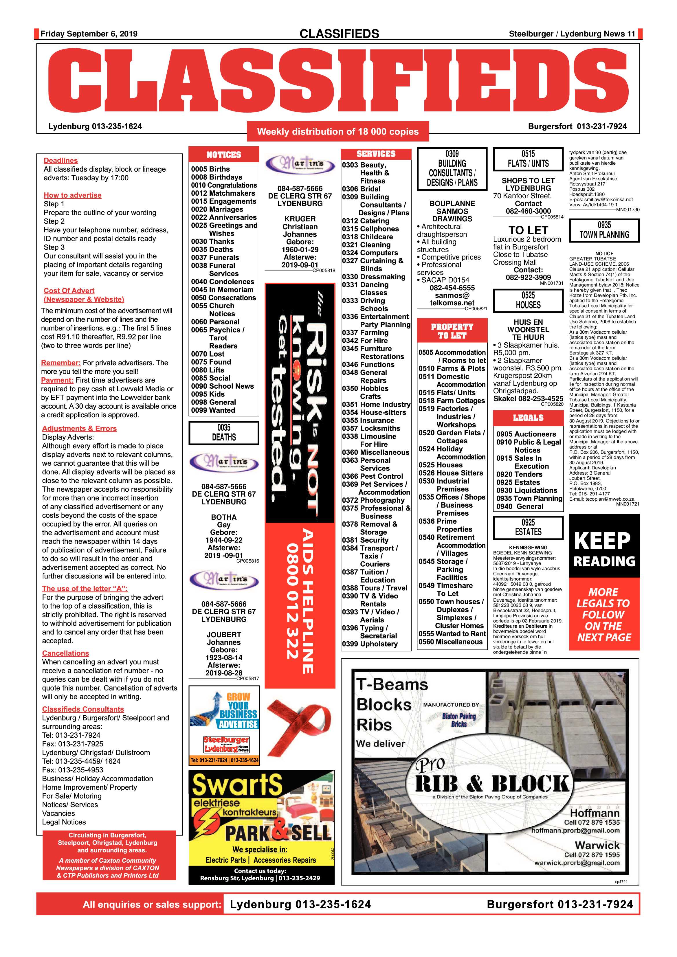 Steelburger News 6 September 2019 page 11