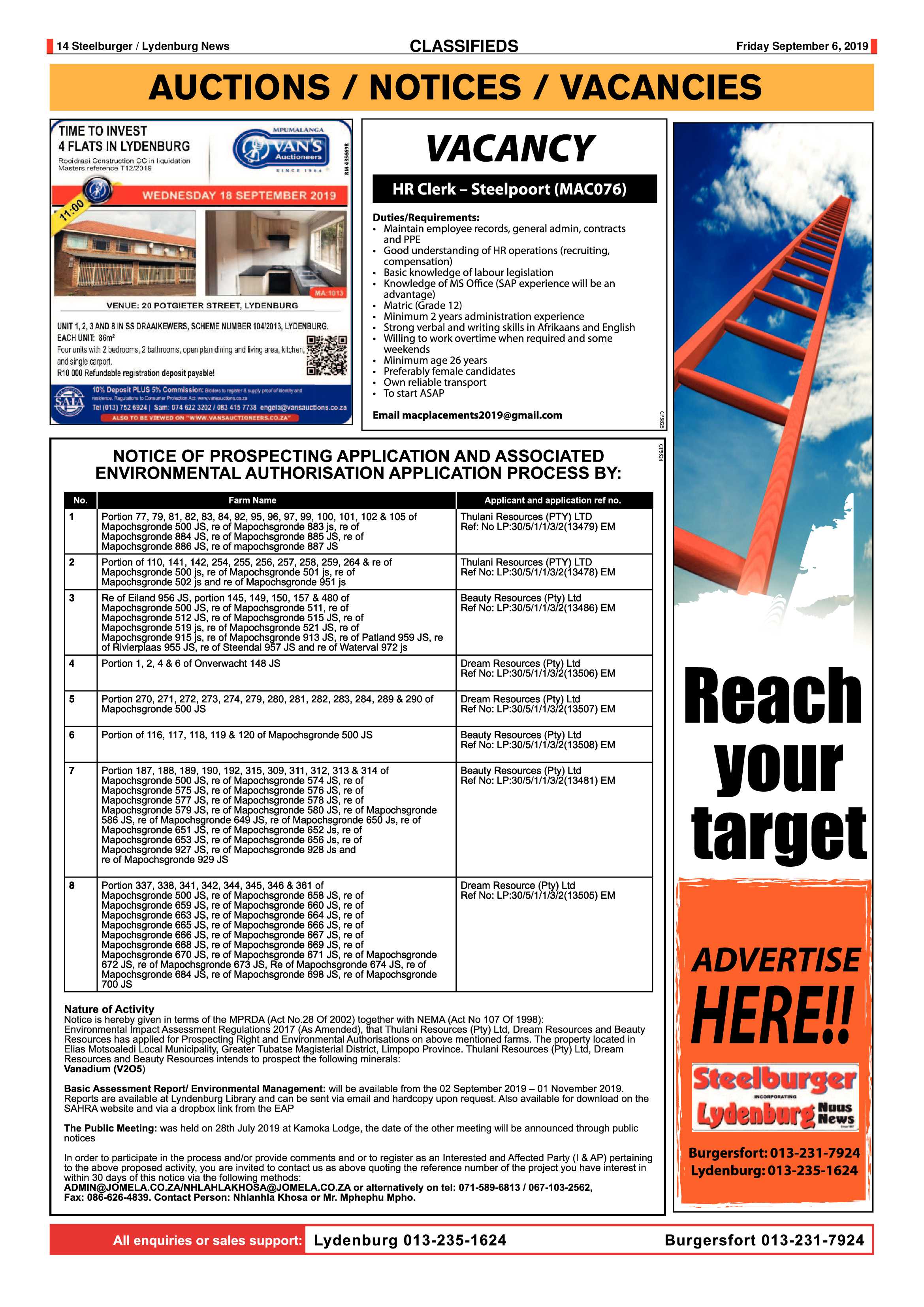 Steelburger News 6 September 2019 page 14