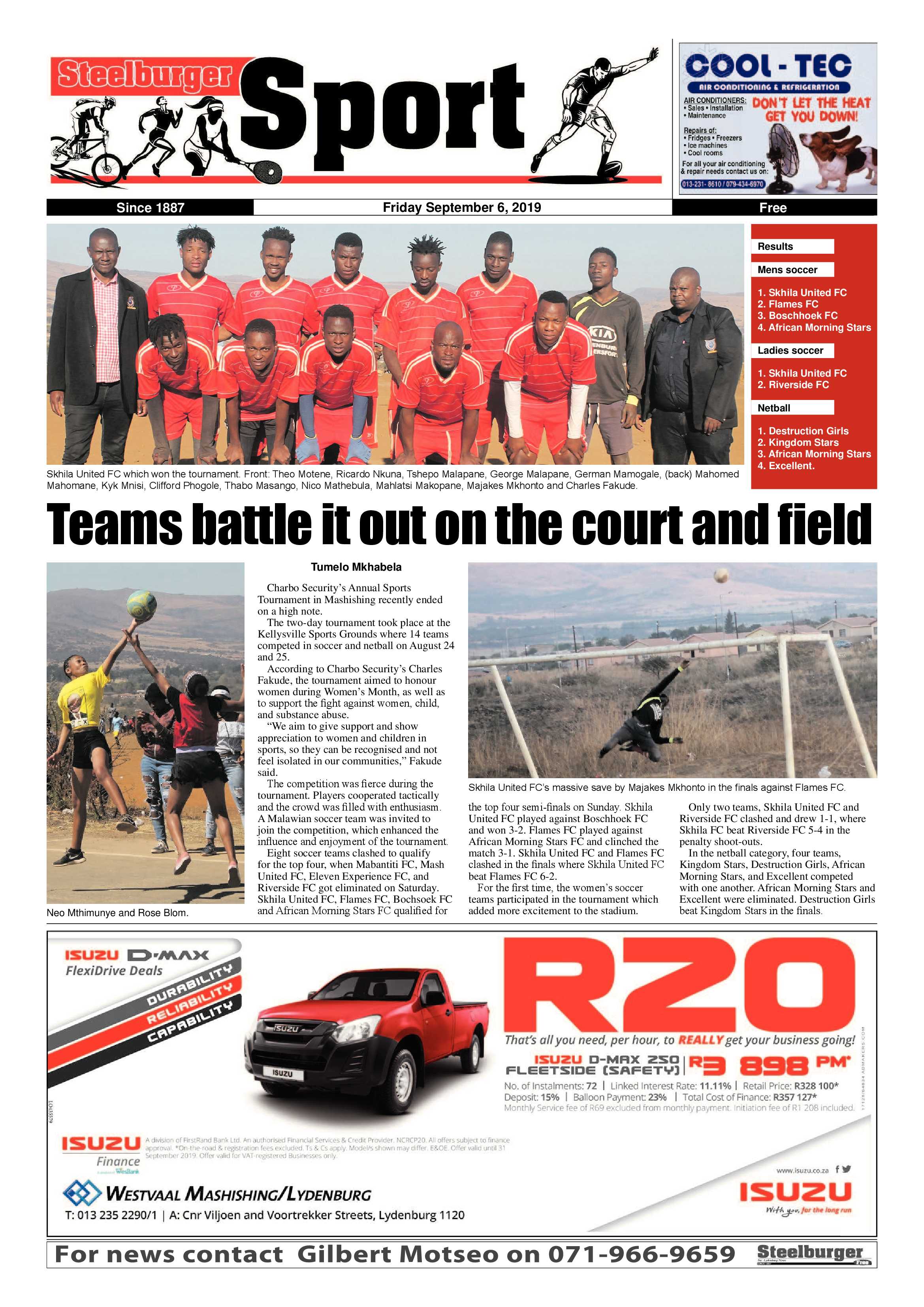 Steelburger News 6 September 2019 page 16