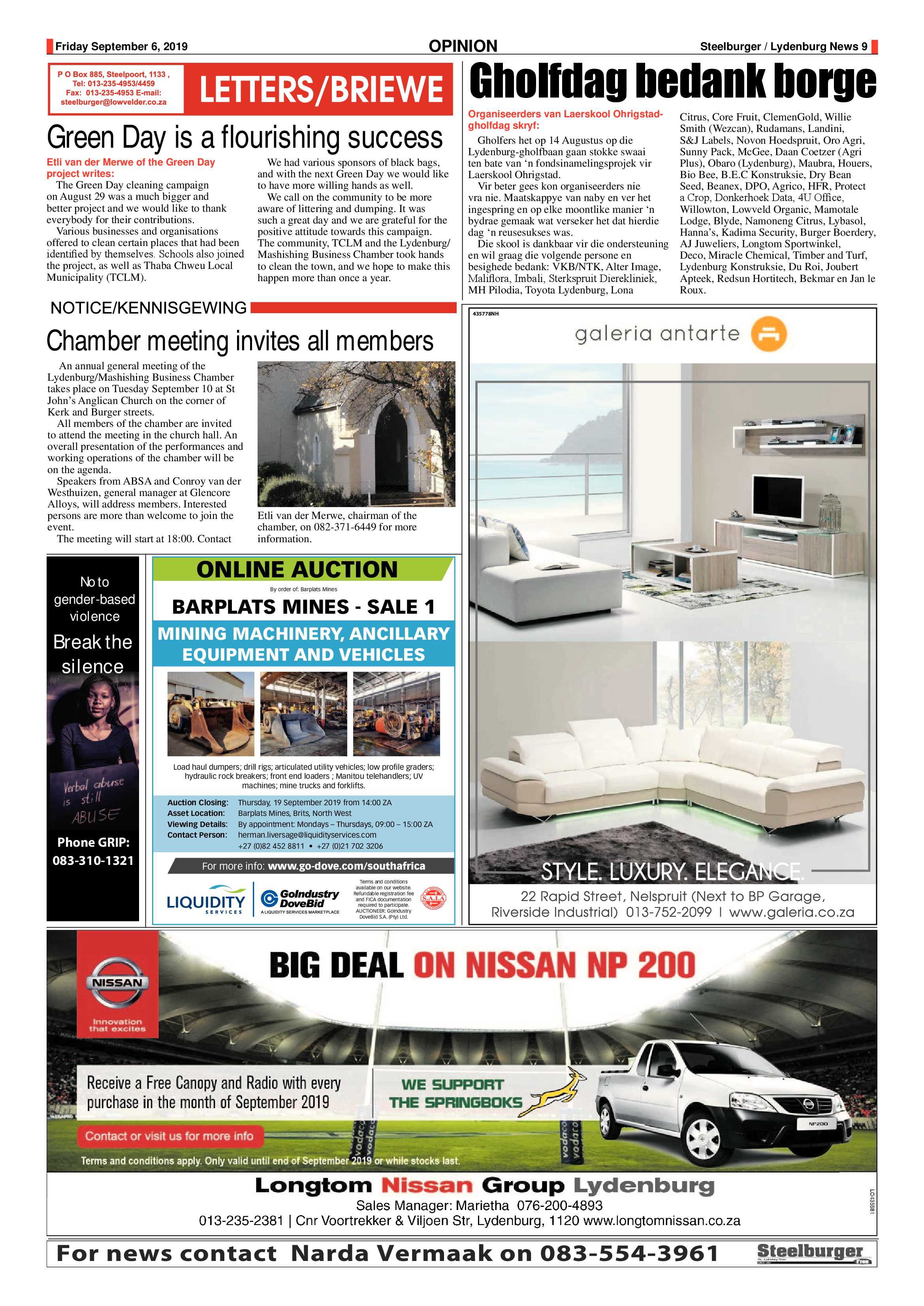 Steelburger News 6 September 2019 page 9