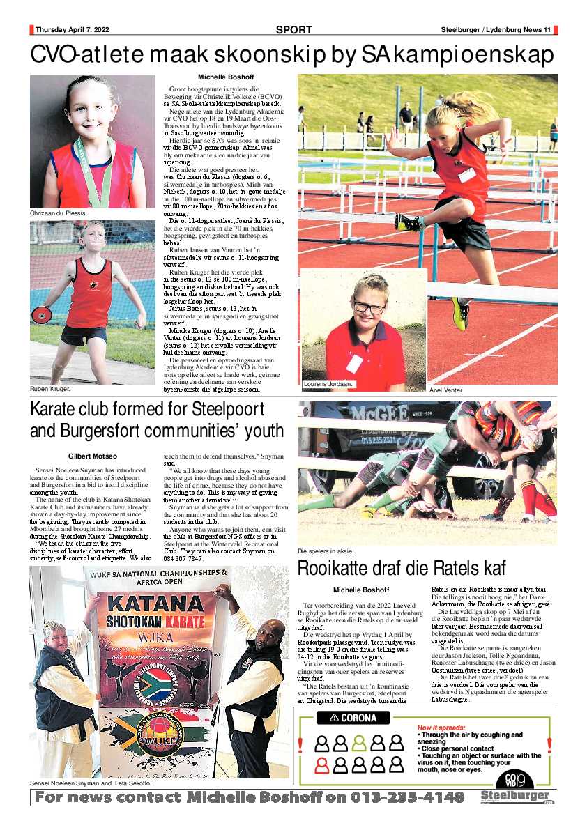 Steelburger News 7 April 2022 page 11