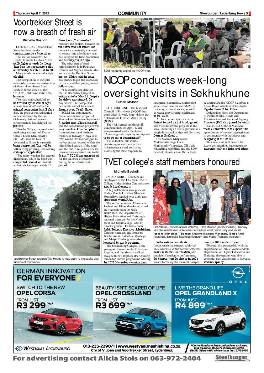 Steelburger News 7 April 2022 page 5