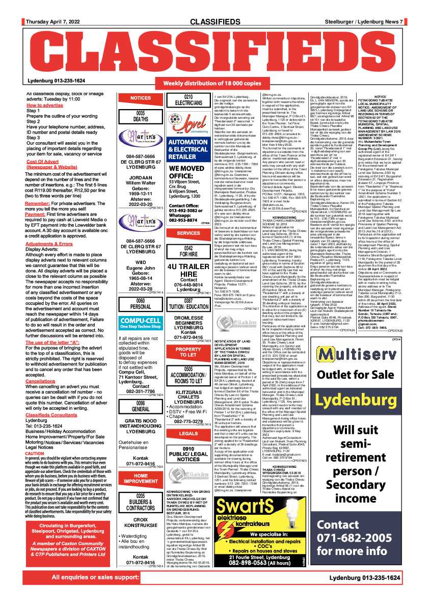 Steelburger News 7 April 2022 page 7