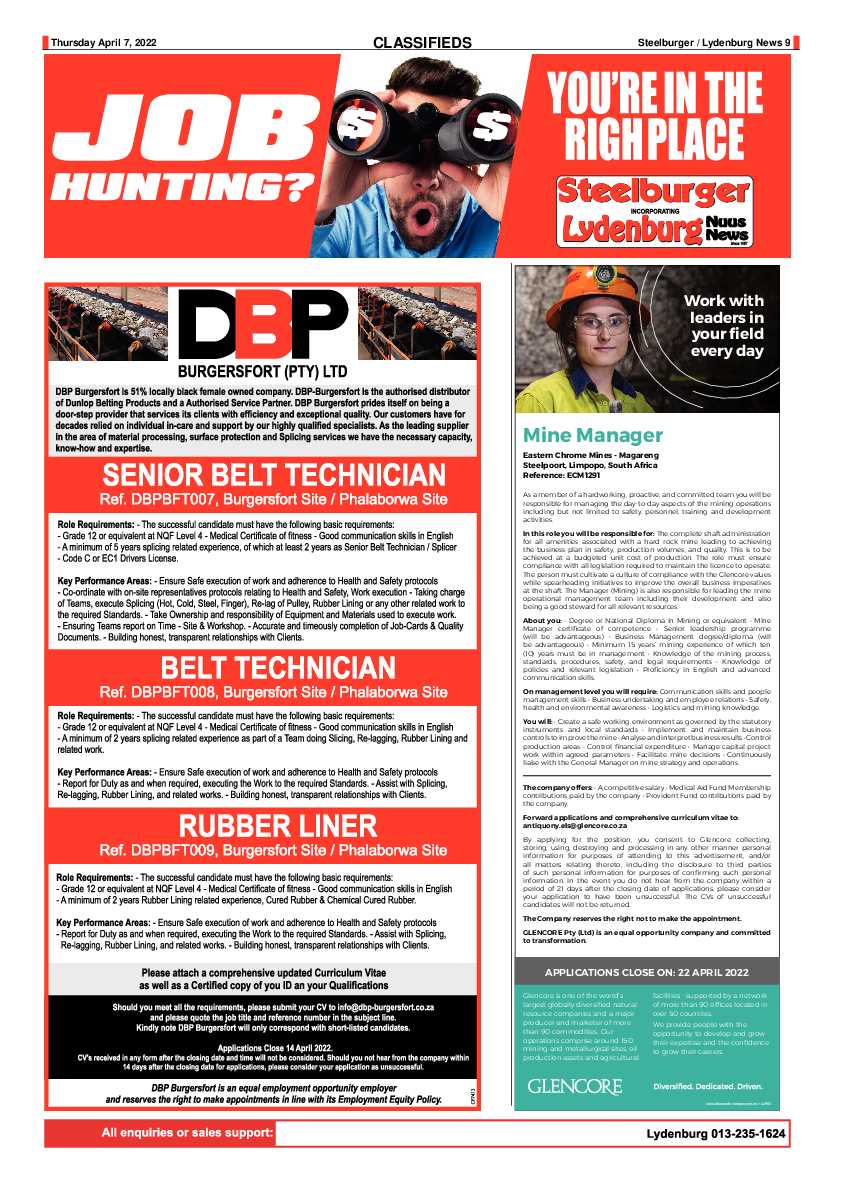 Steelburger News 7 April 2022 page 9