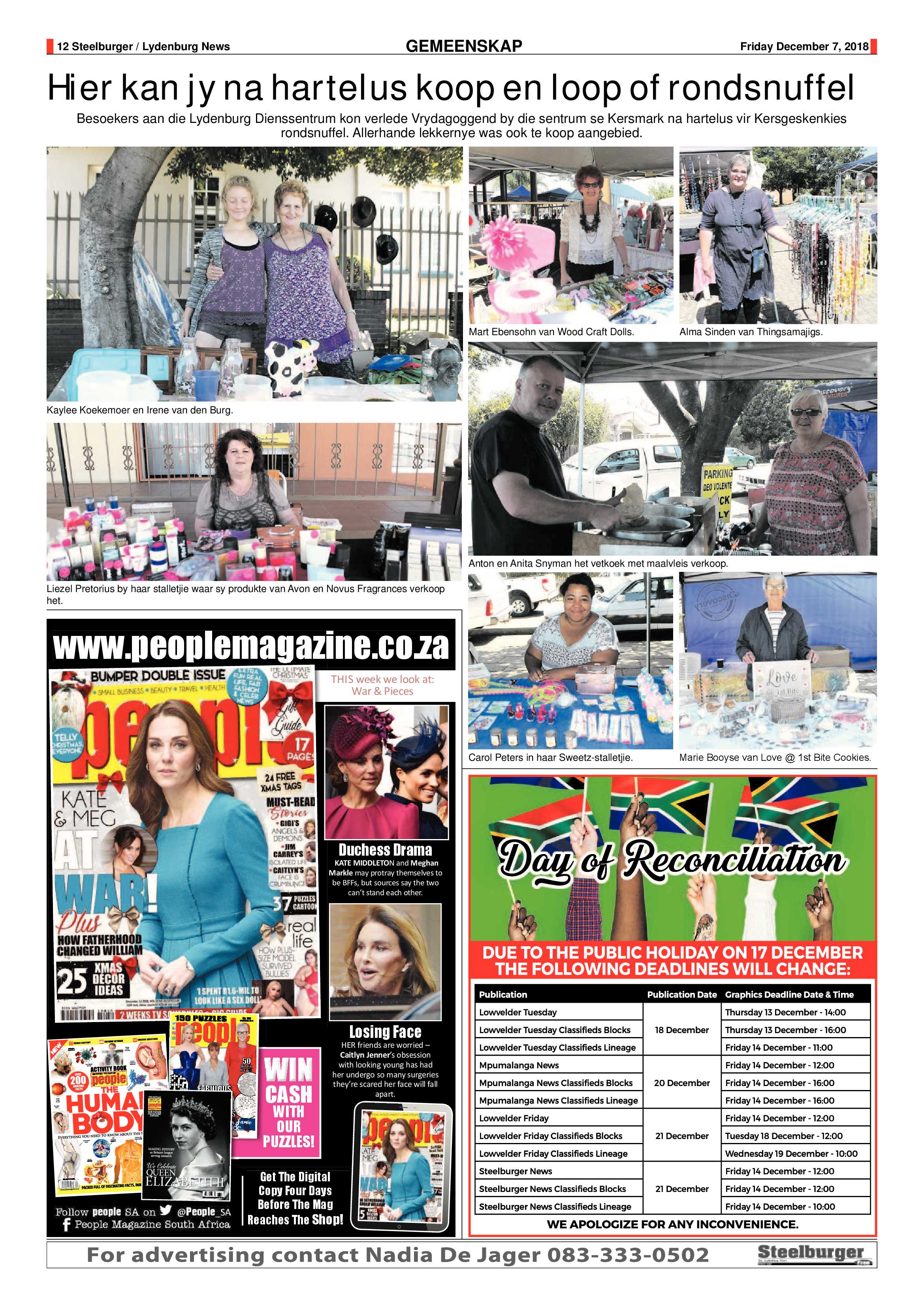 Steelburger News 7 December 2018 page 12
