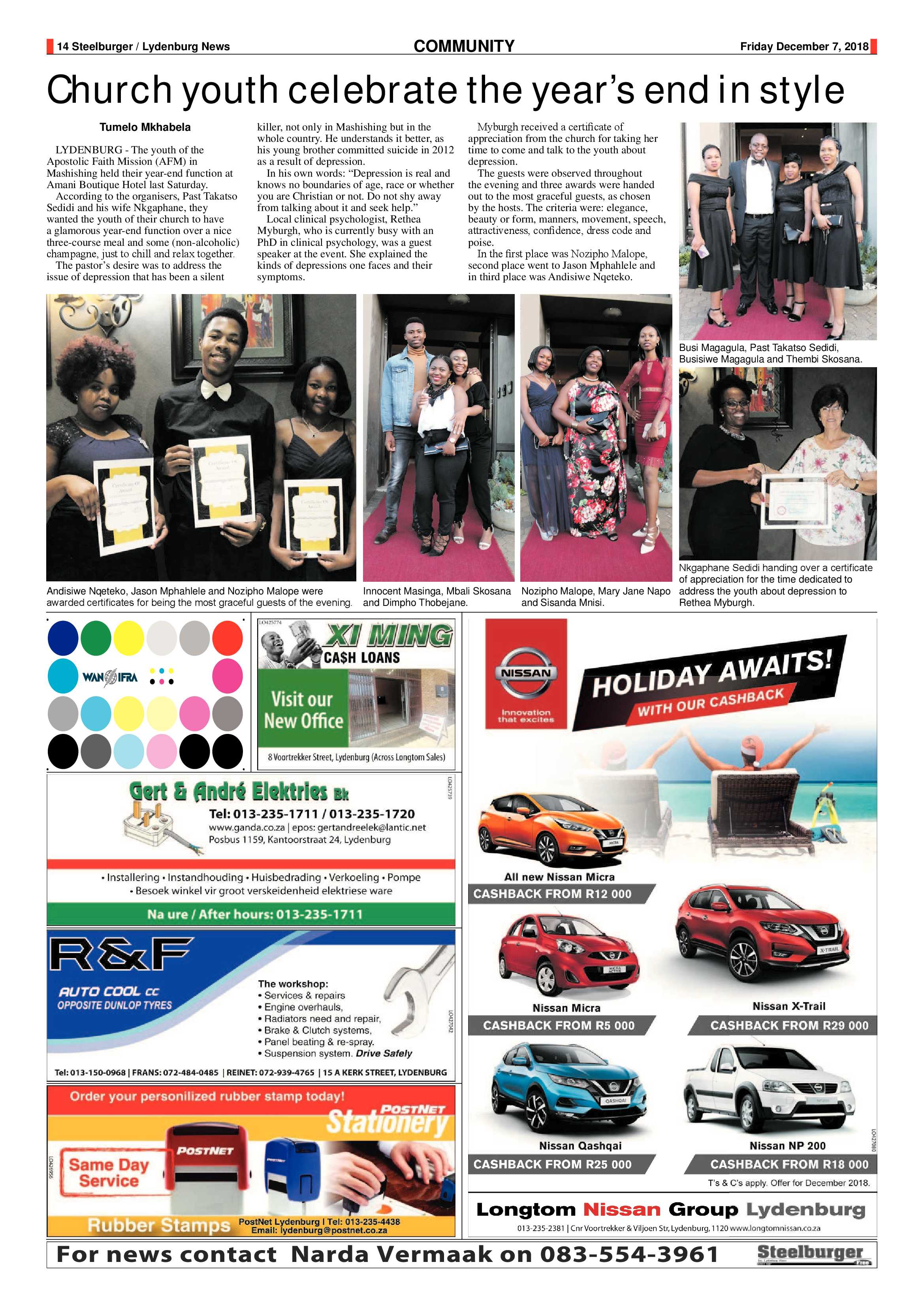 Steelburger News 7 December 2018 page 14