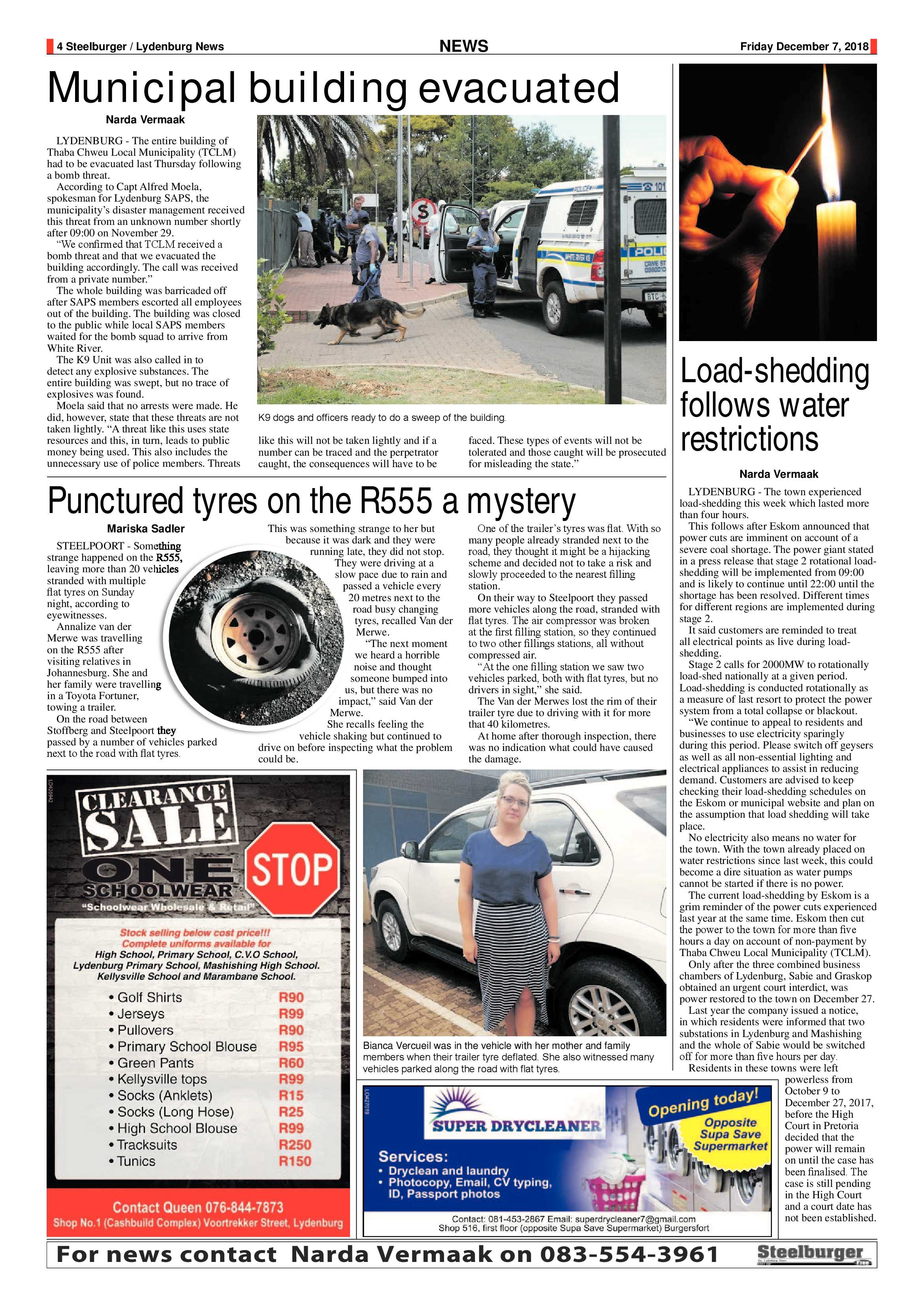 Steelburger News 7 December 2018 page 4