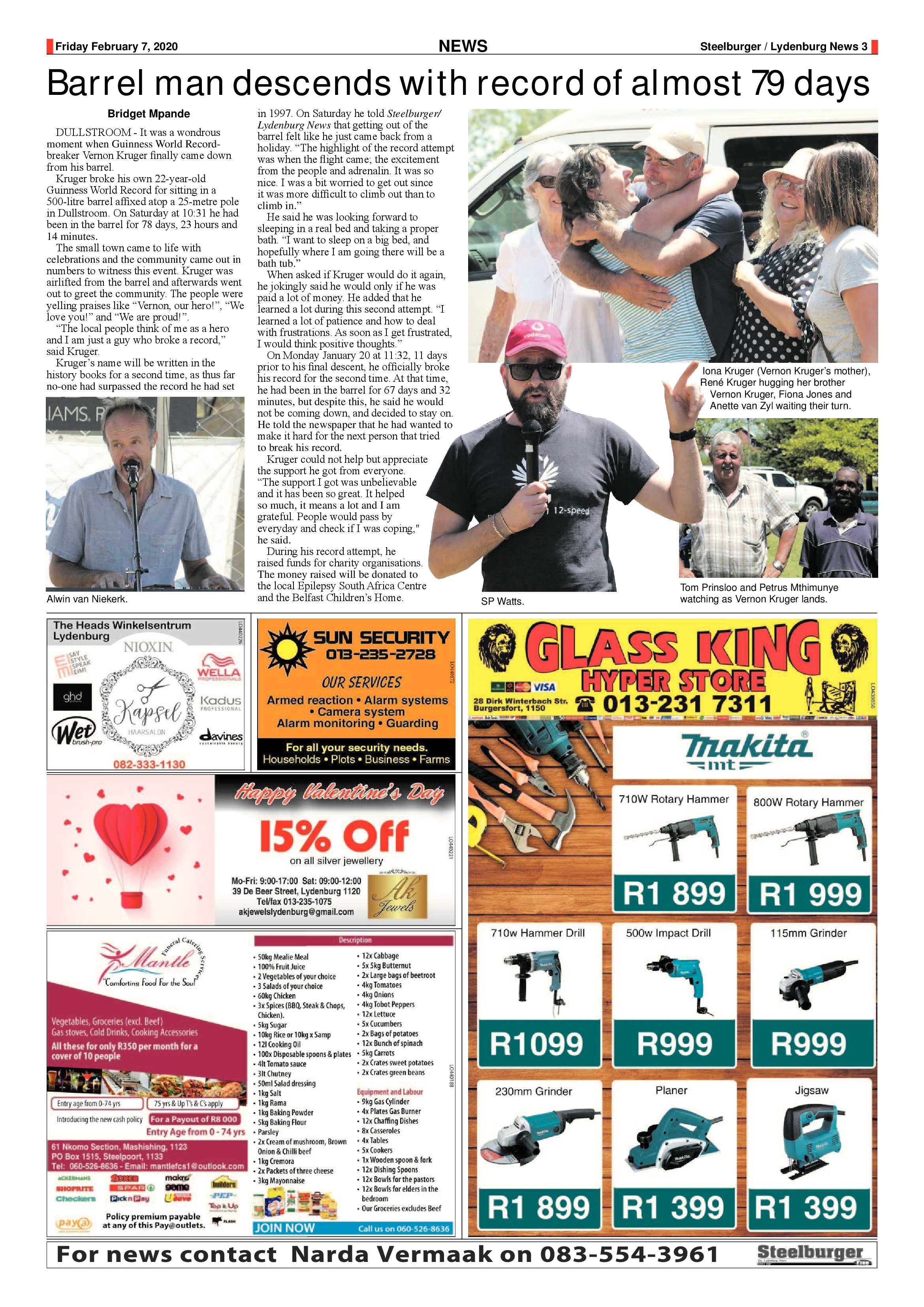 Steelburger News 7 February 2020 page 3