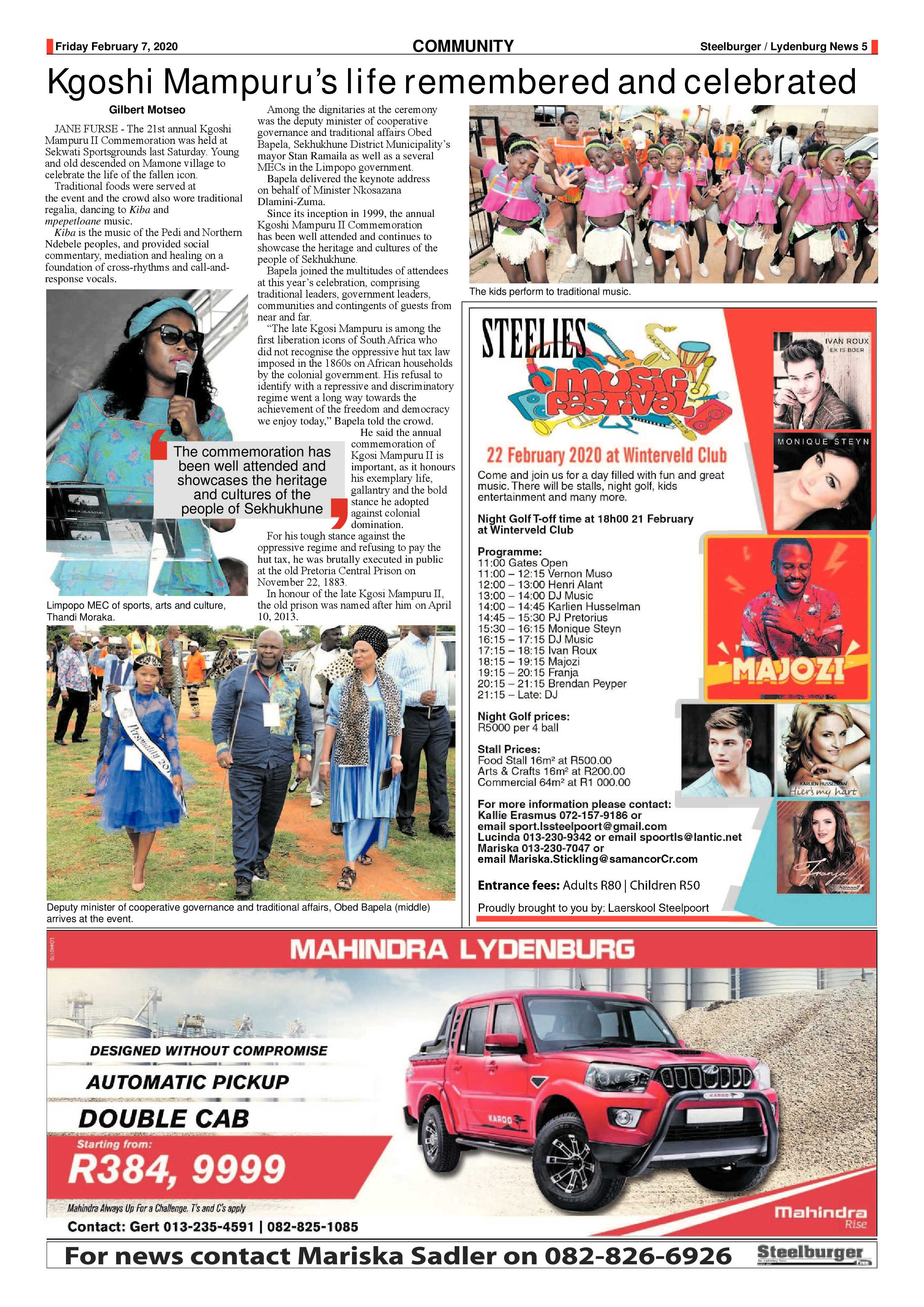 Steelburger News 7 February 2020 page 5