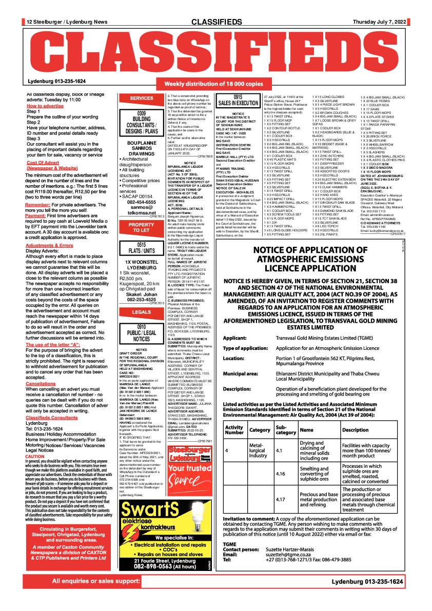 Steelburger News 7 July 2022 page 12