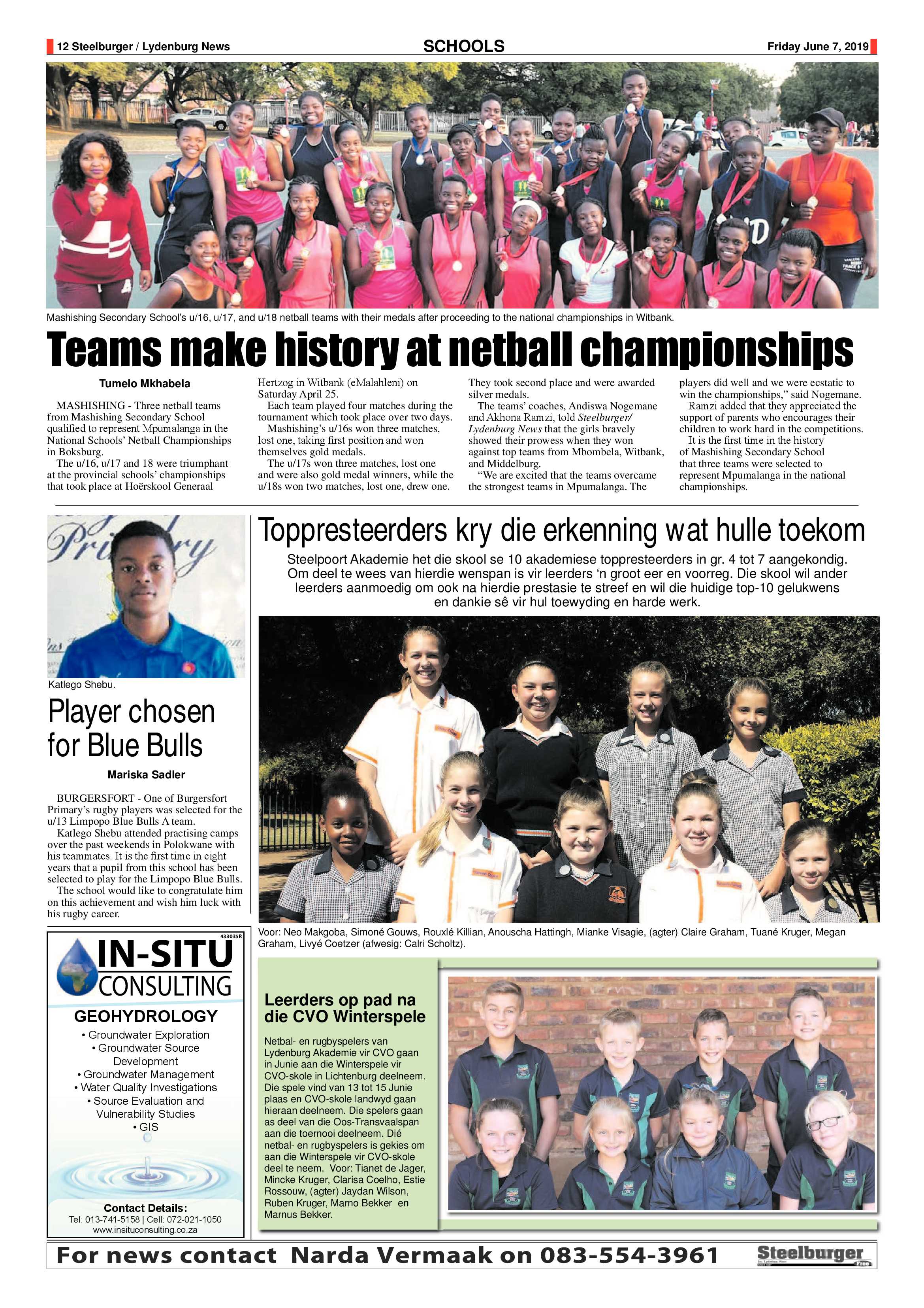 Steelburger News 7 June 2019 page 12