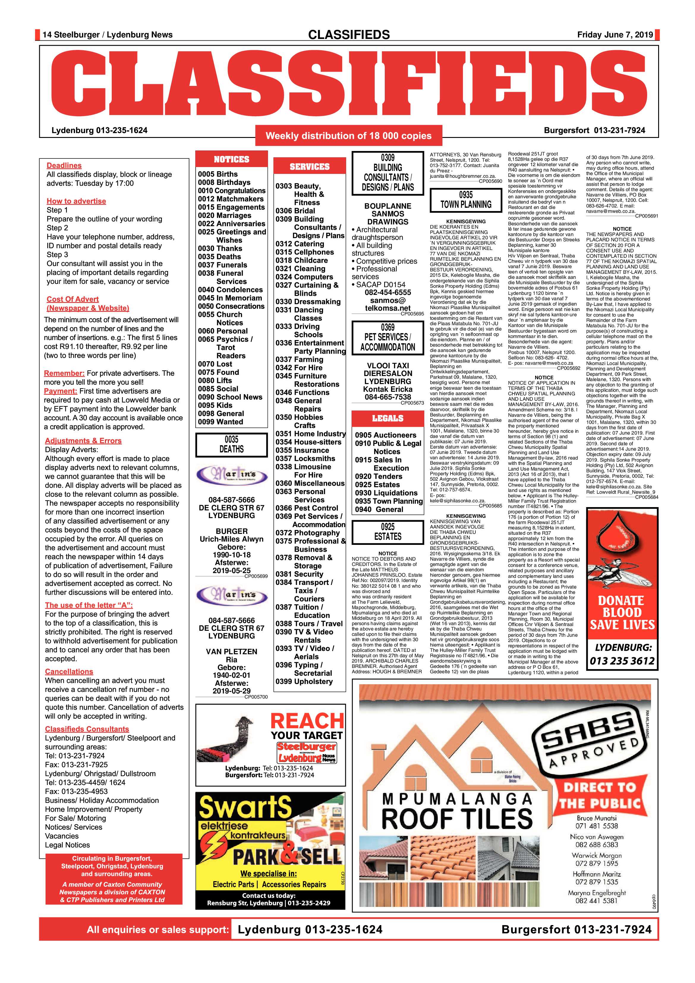 Steelburger News 7 June 2019 page 14