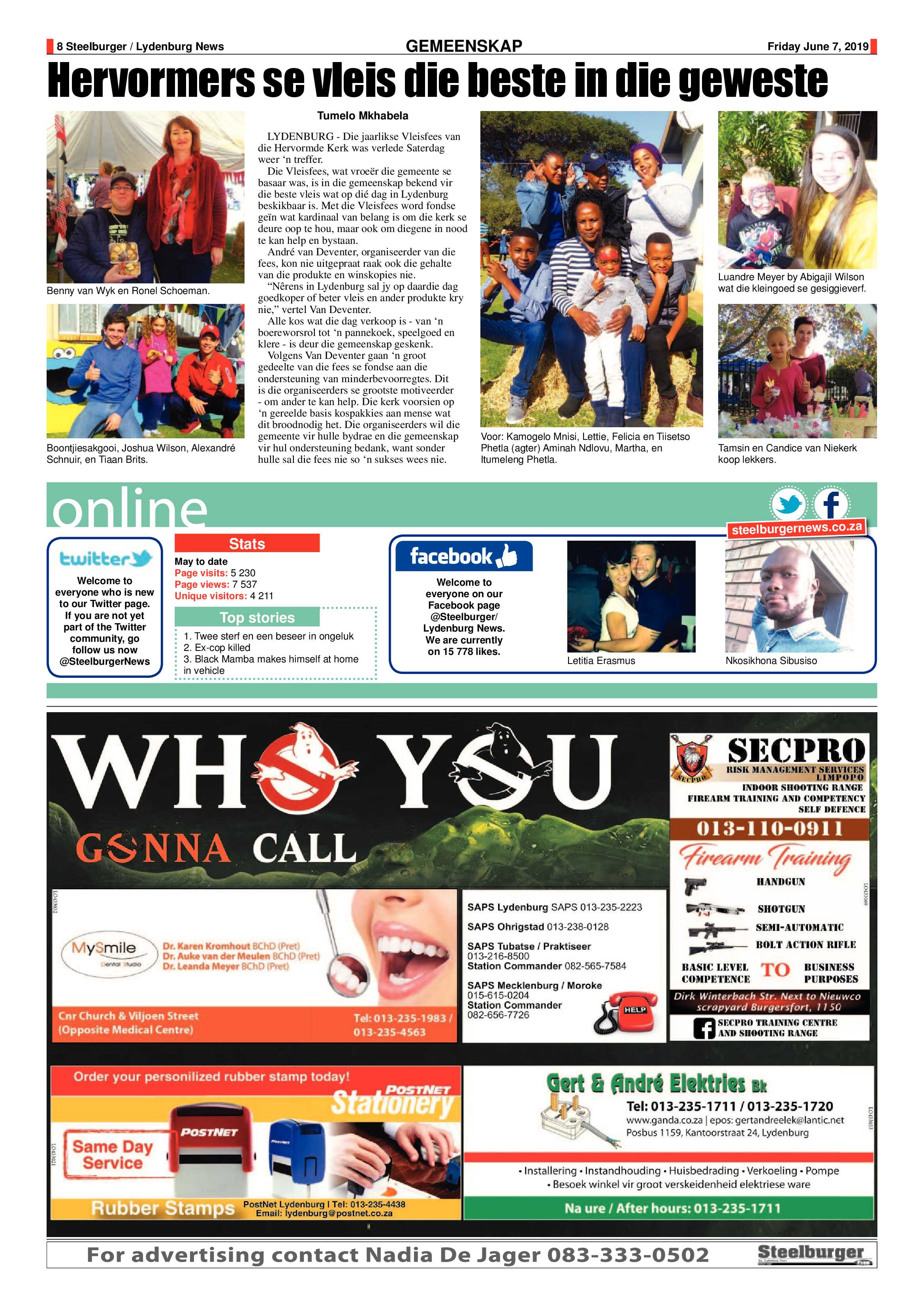 Steelburger News 7 June 2019 page 8