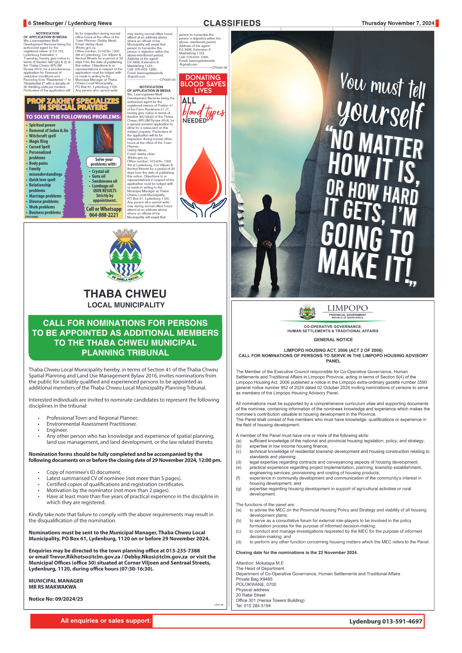 Steelburger News 7 November 2024 page 6