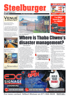 Steelburger News 7 November 2024