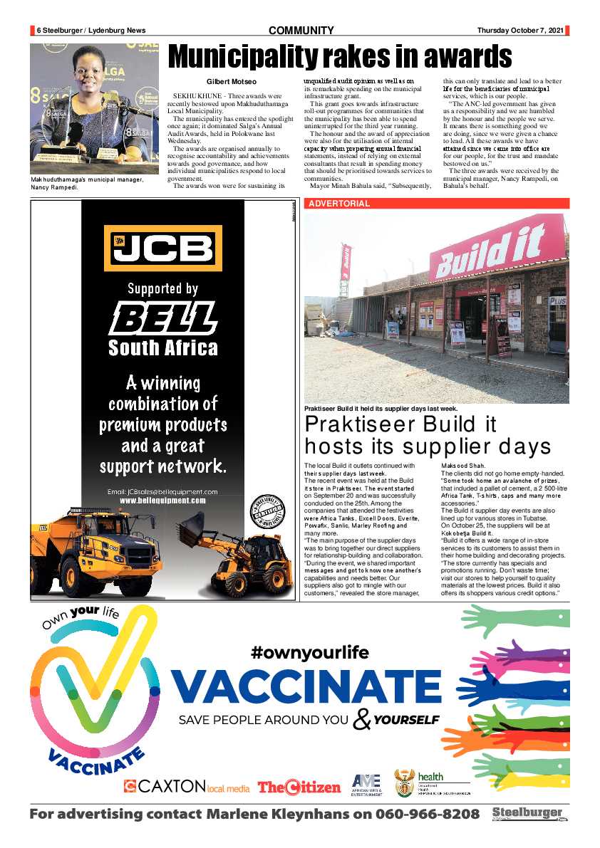 Steelburger News 7 October 2021 page 5