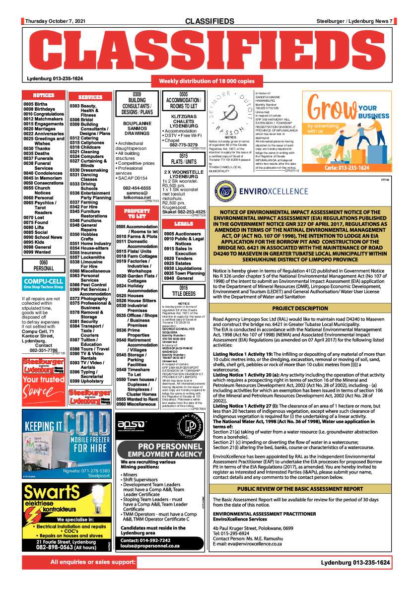 Steelburger News 7 October 2021 page 6