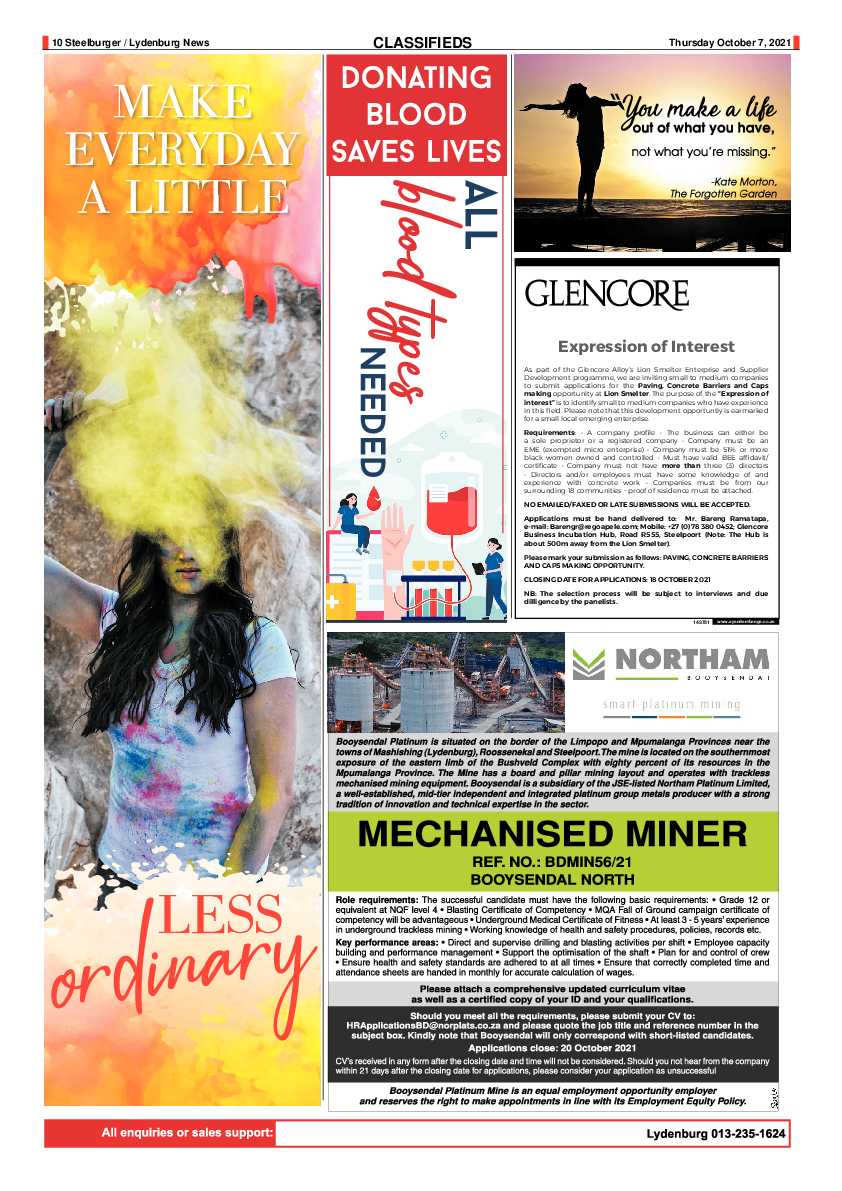 Steelburger News 7 October 2021 page 9