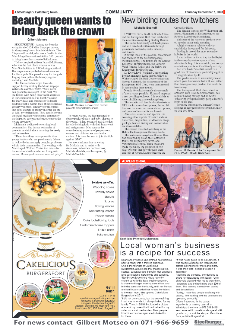 Steelburger News 7 September 2023 page 4