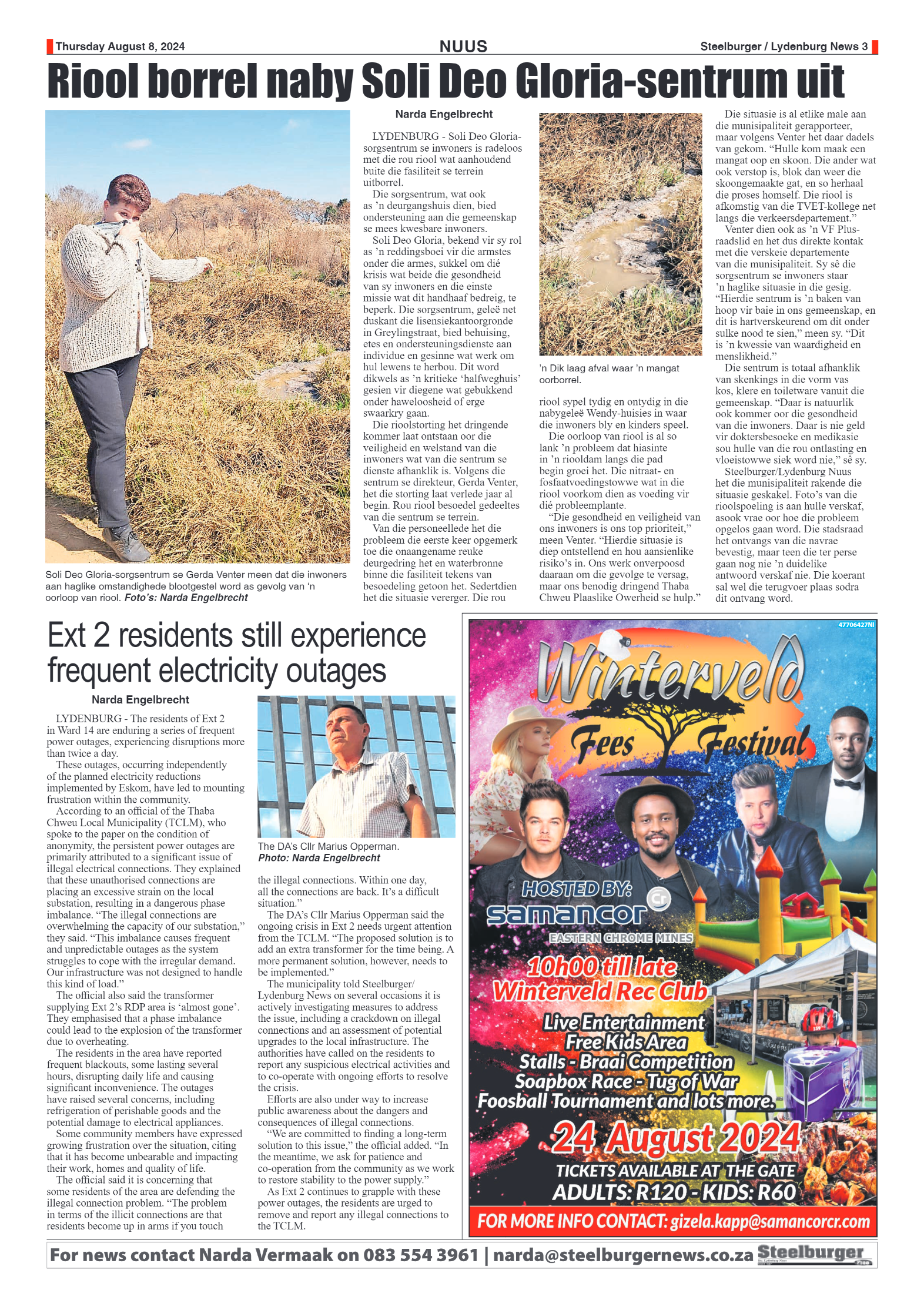 Steelburger News 8 August 2024 page 3