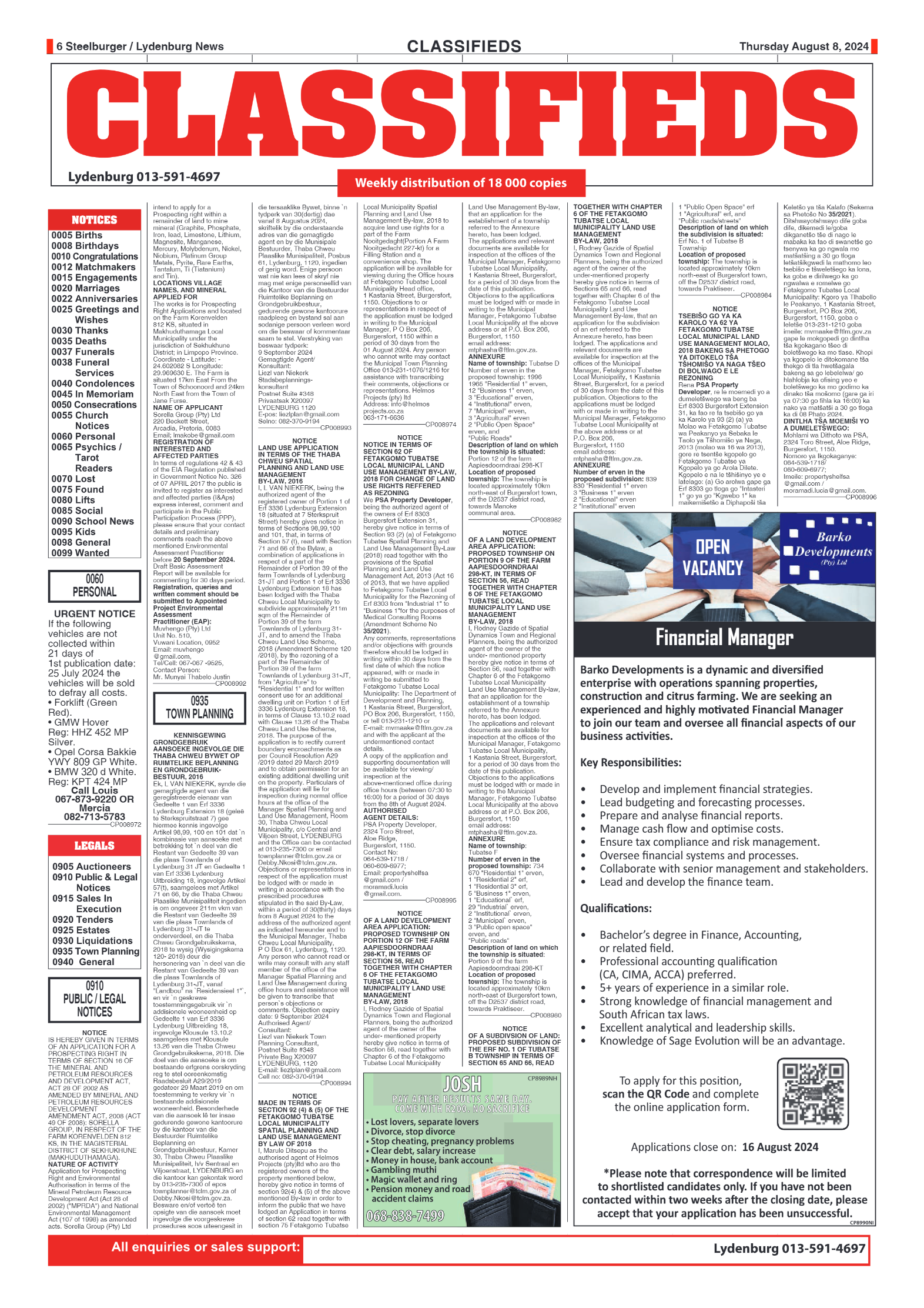 Steelburger News 8 August 2024 page 6