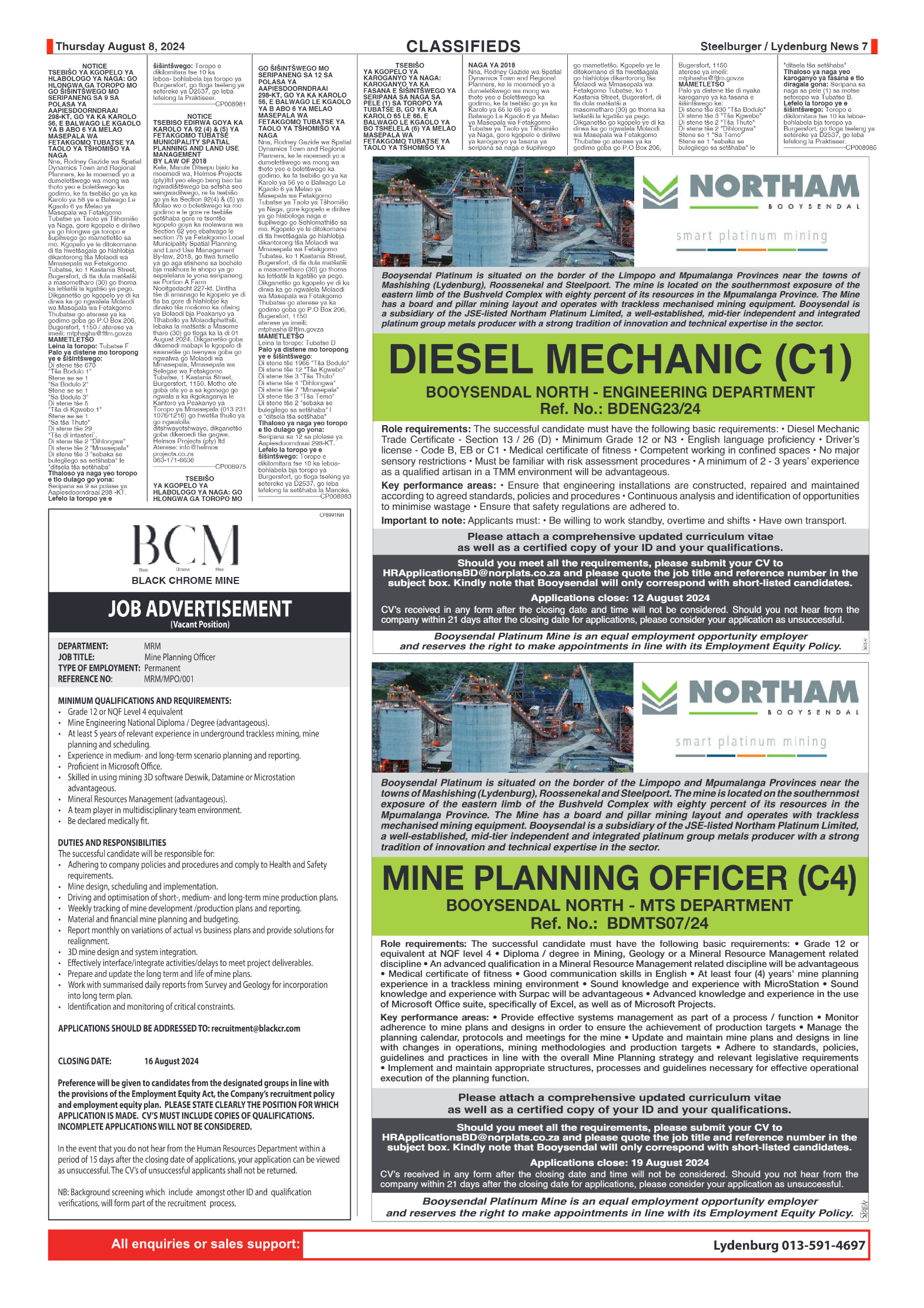 Steelburger News 8 August 2024 page 7