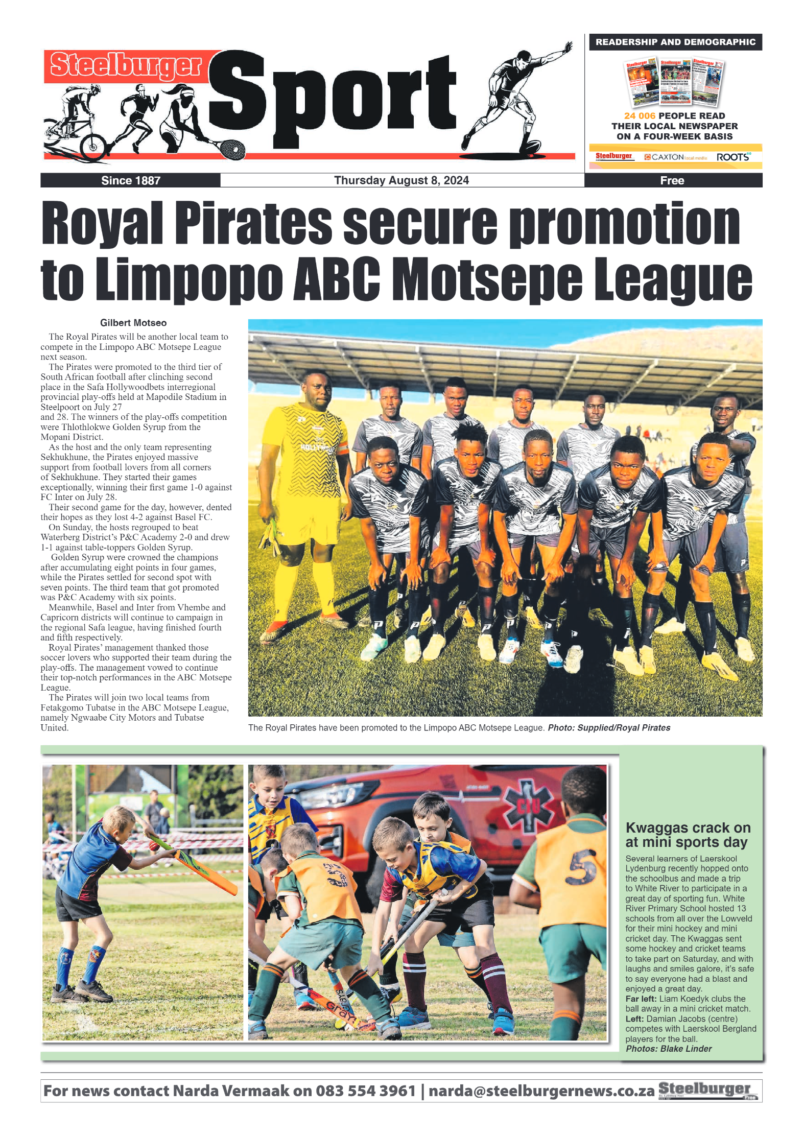 Steelburger News 8 August 2024 page 8