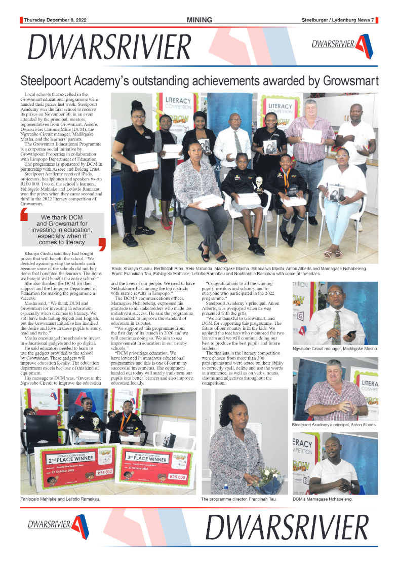 Steelburger News 8 December 2022 page 7
