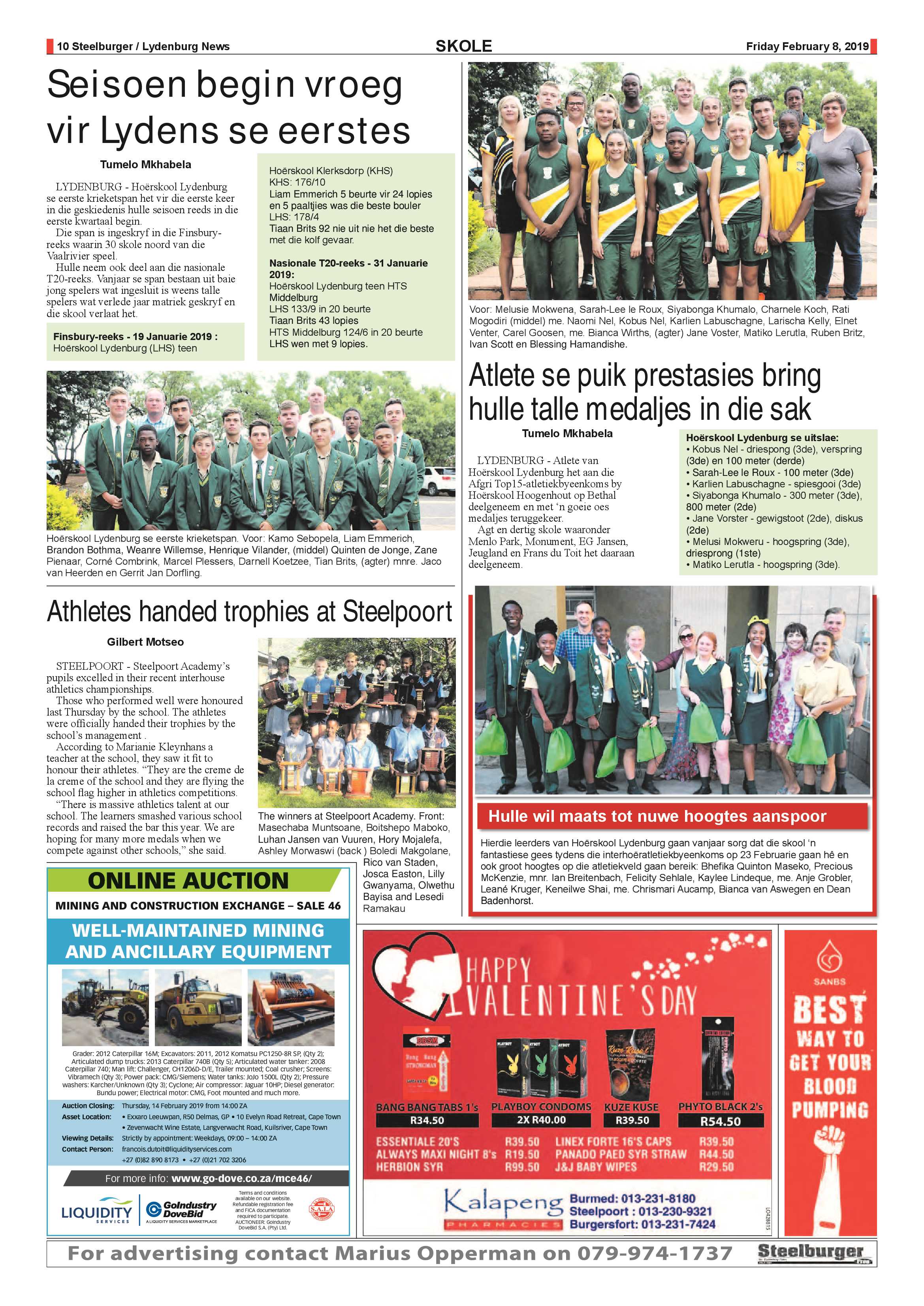 Steelburger News 8 February 2019 page 10