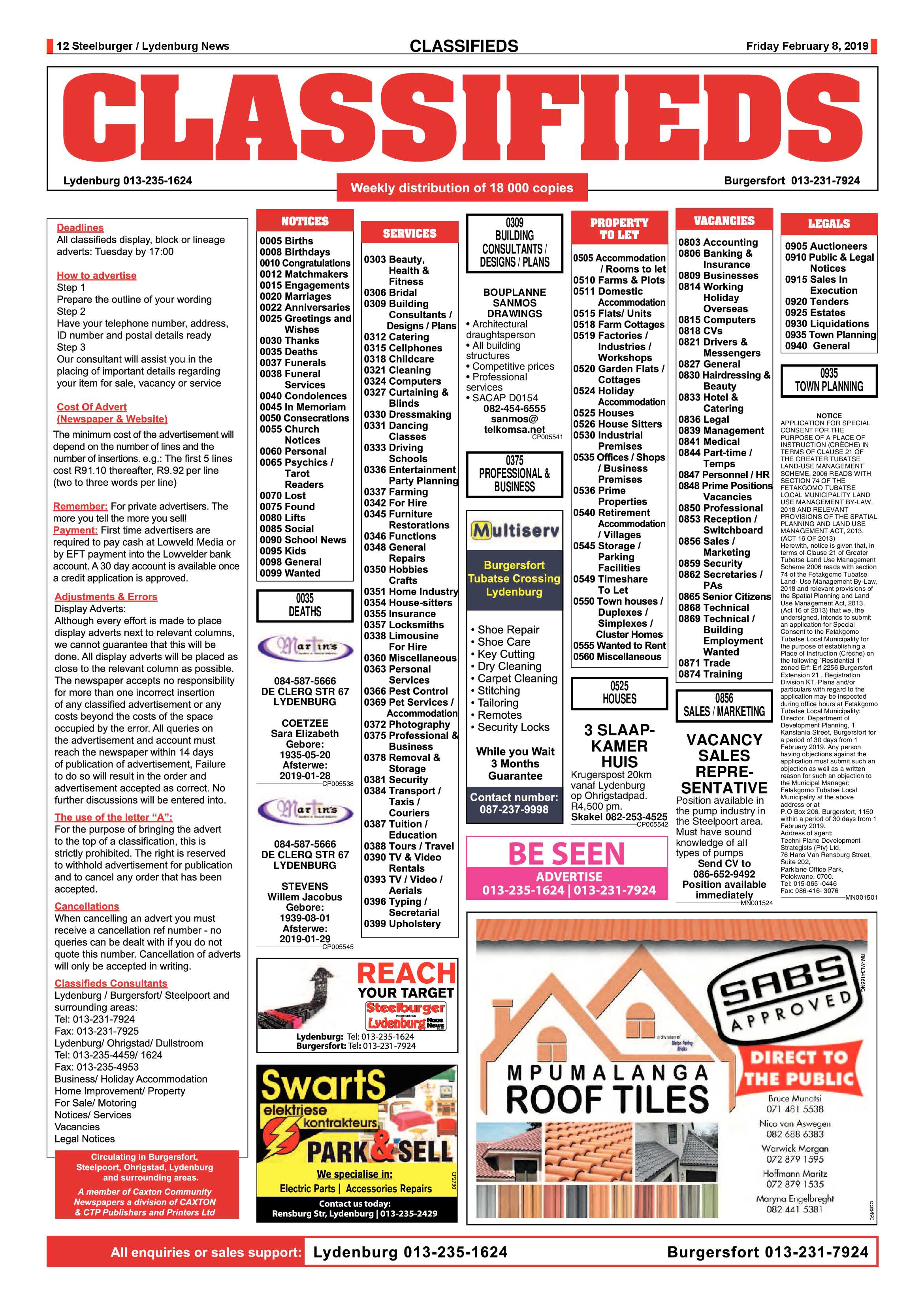 Steelburger News 8 February 2019 page 12