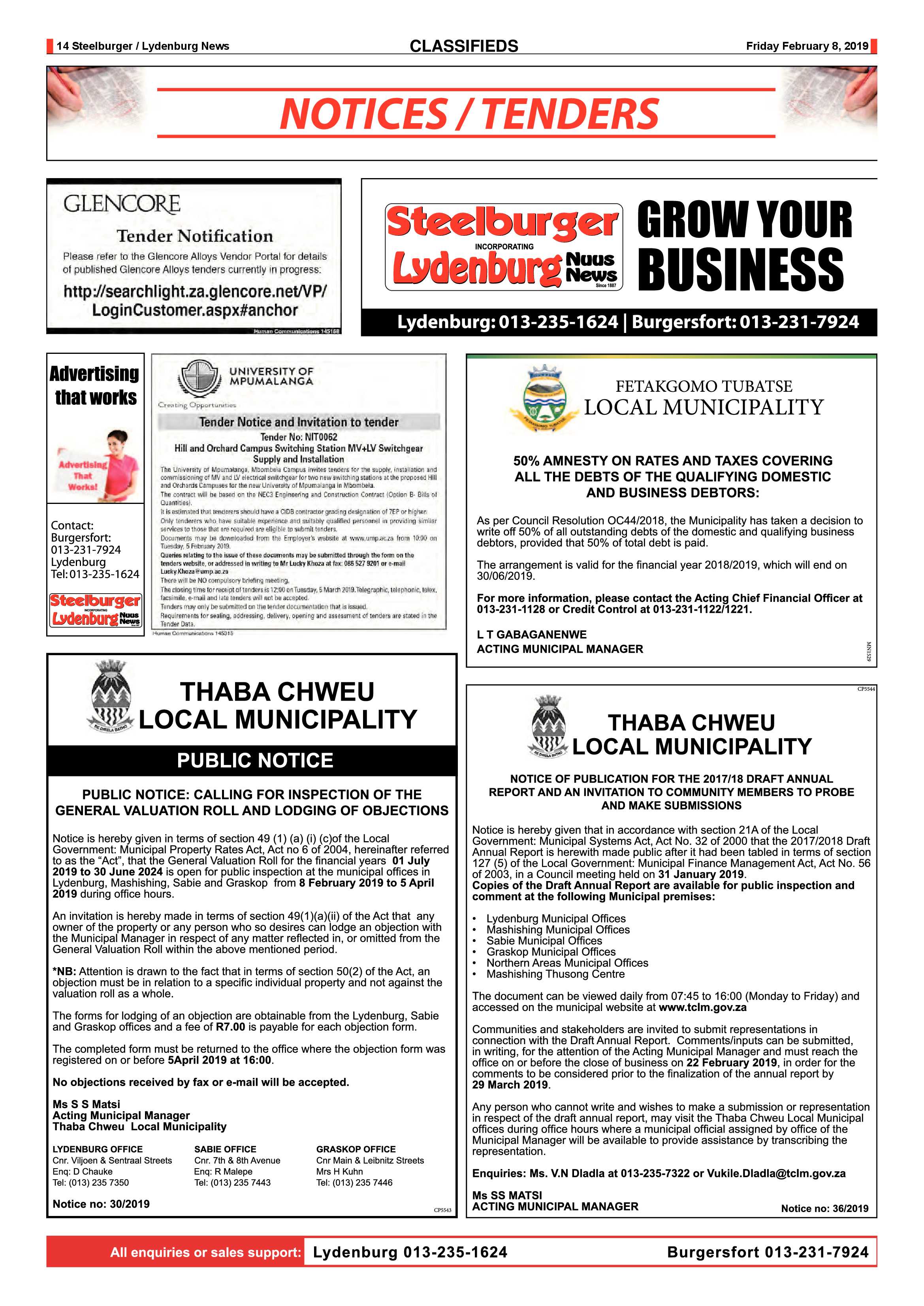 Steelburger News 8 February 2019 page 14
