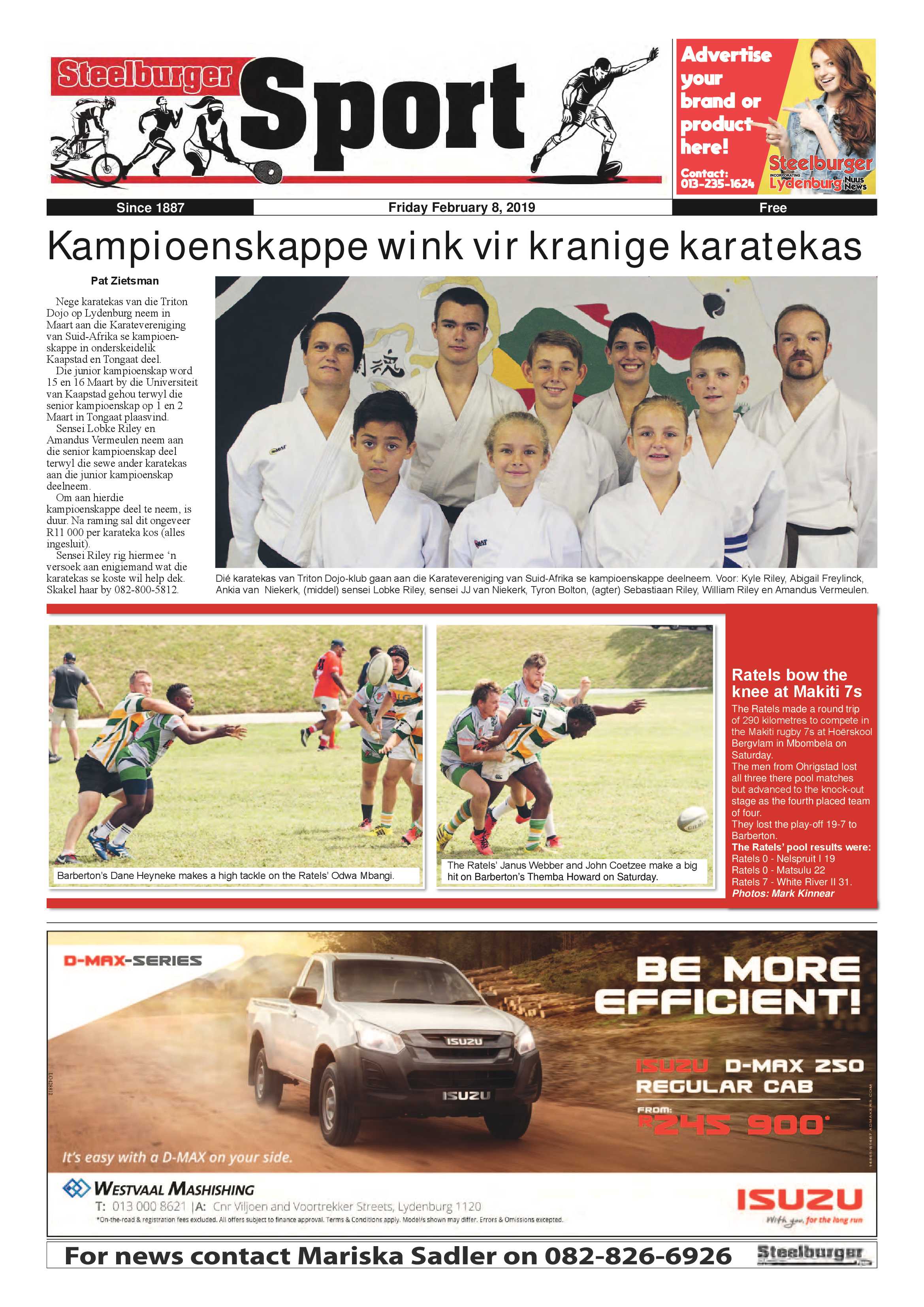 Steelburger News 8 February 2019 page 16
