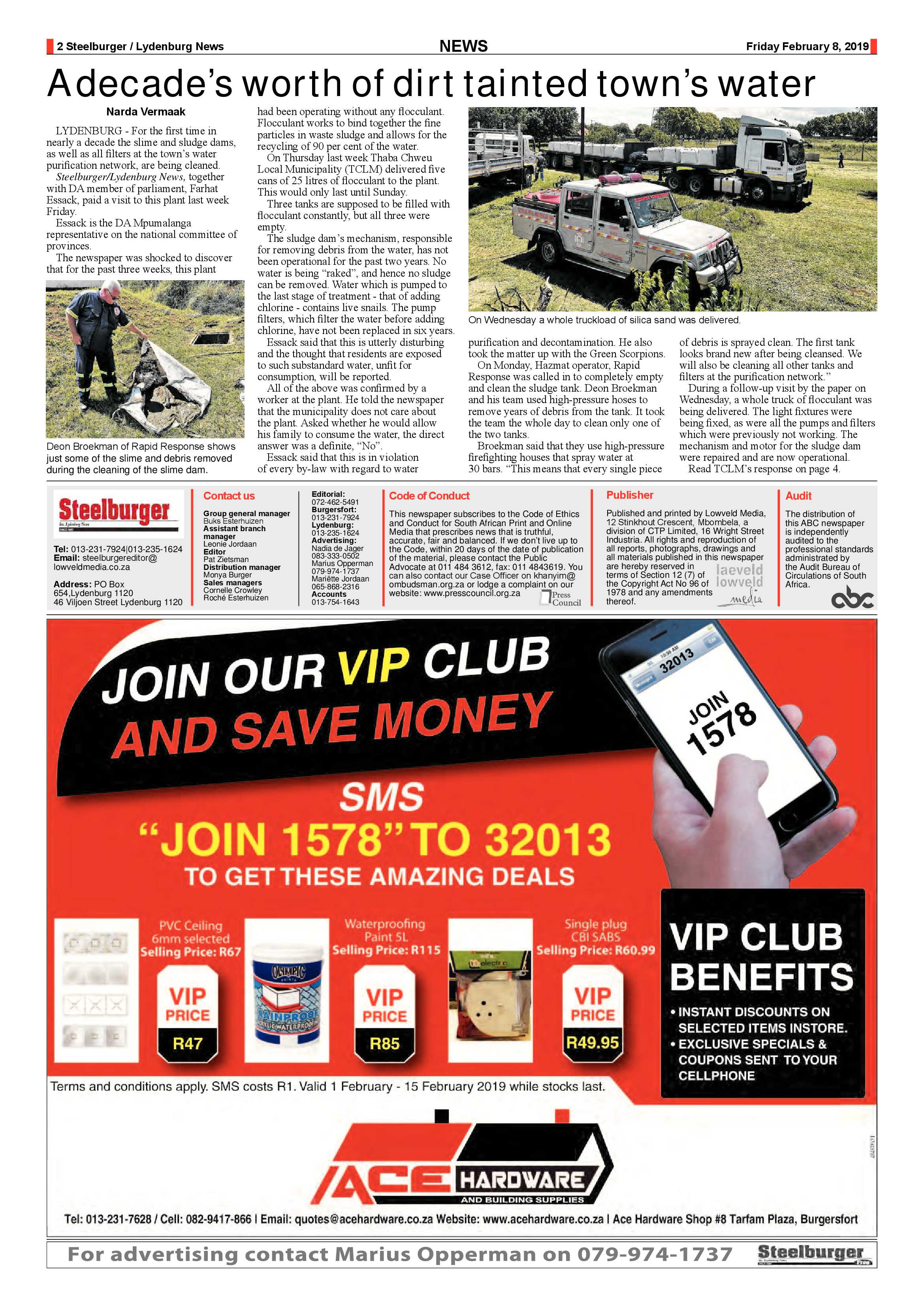 Steelburger News 8 February 2019 page 2