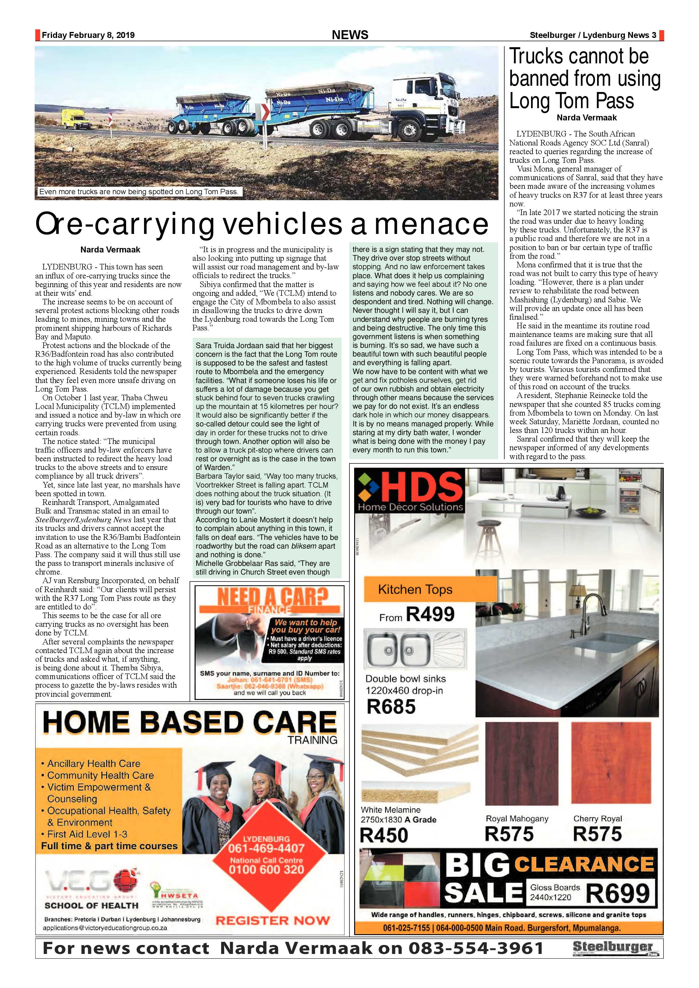 Steelburger News 8 February 2019 page 3
