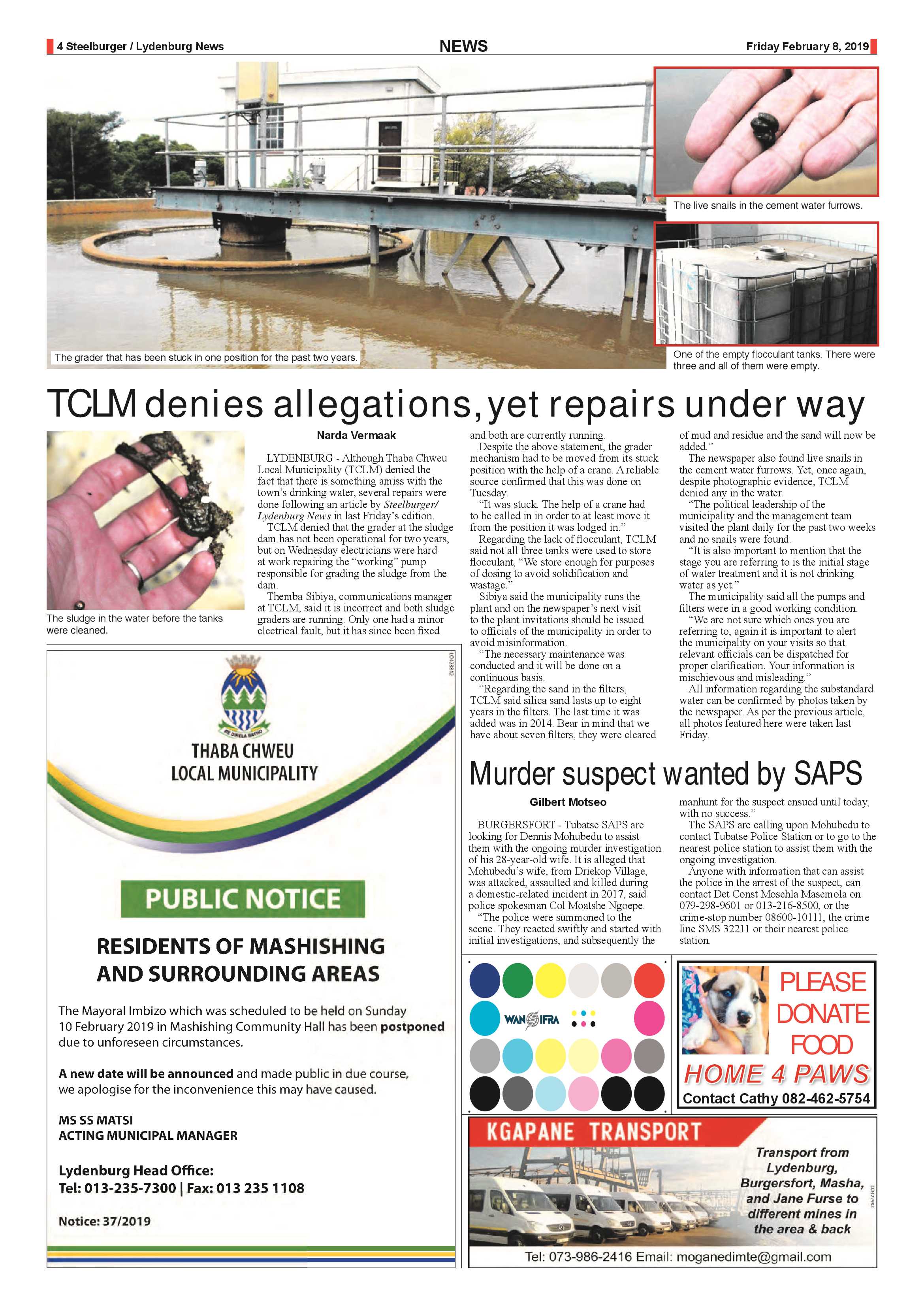 Steelburger News 8 February 2019 page 4