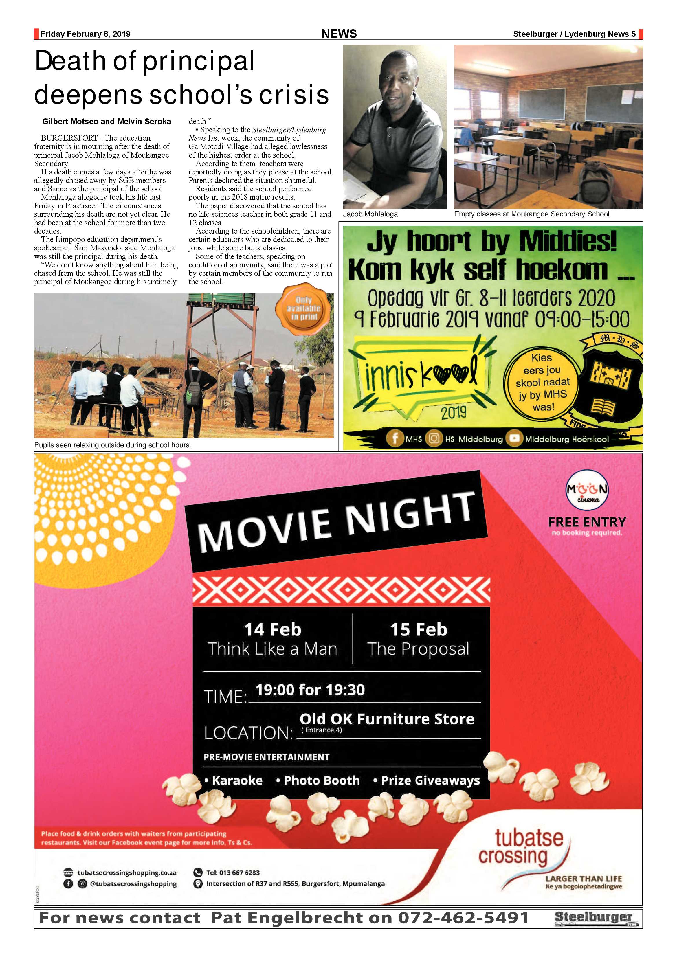 Steelburger News 8 February 2019 page 5